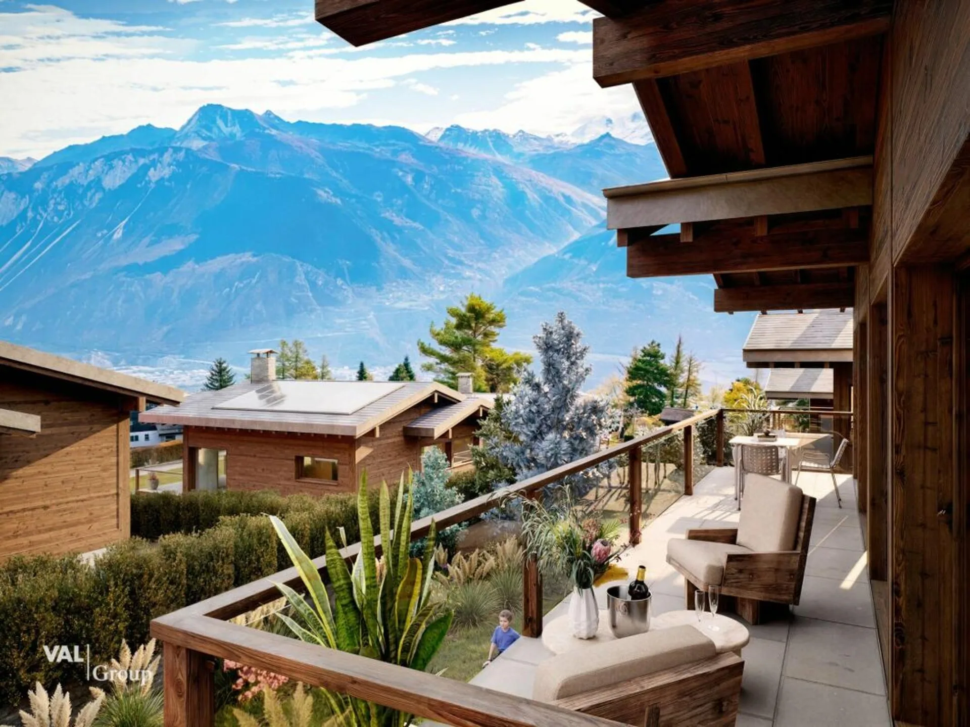 "Les Perles" : un projet exclusif dans les Alpes suisses