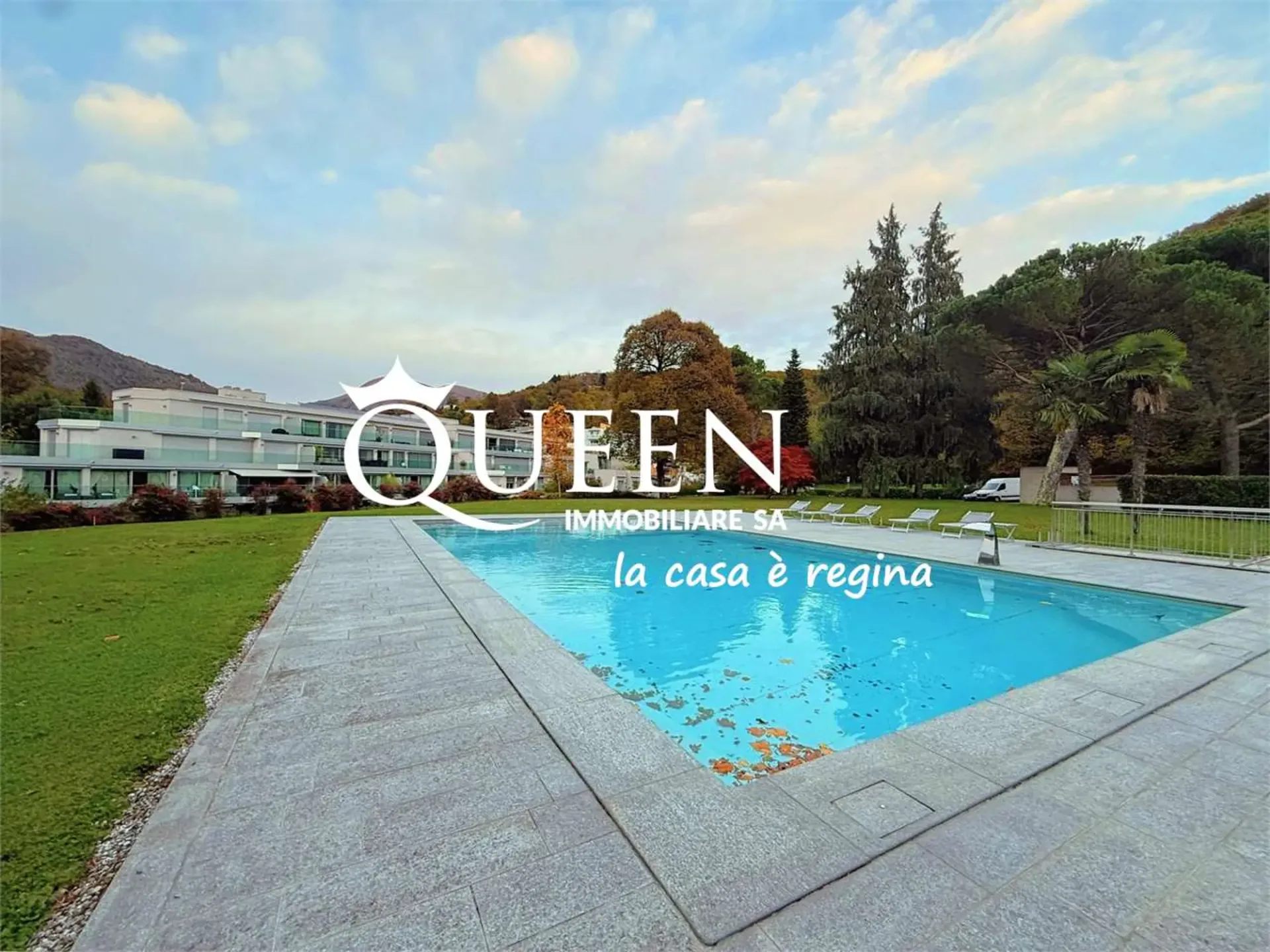 Origlio: attico 4.5 locali arredato, 220 mq., con terrazze, piscina, c