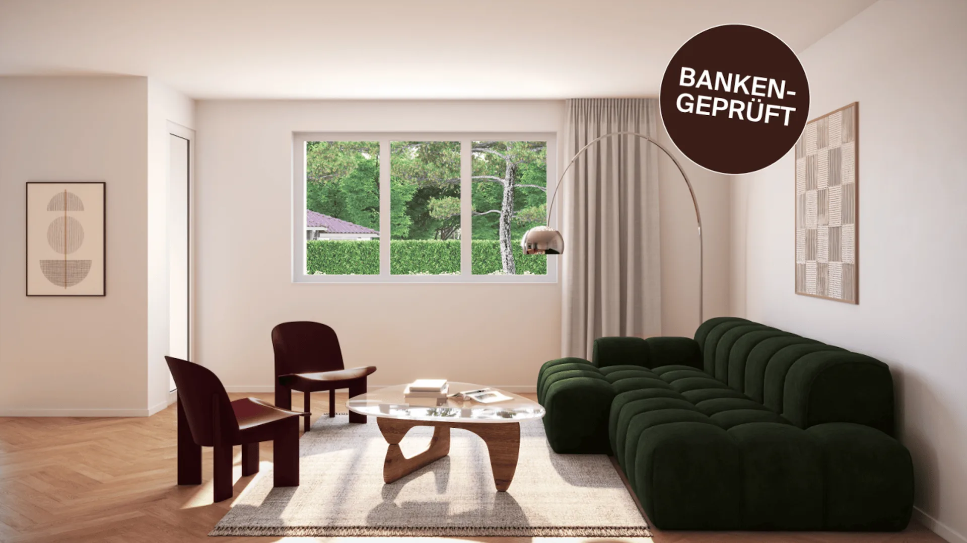 Urbane Gartenwohnung im beliebten Kreis 3