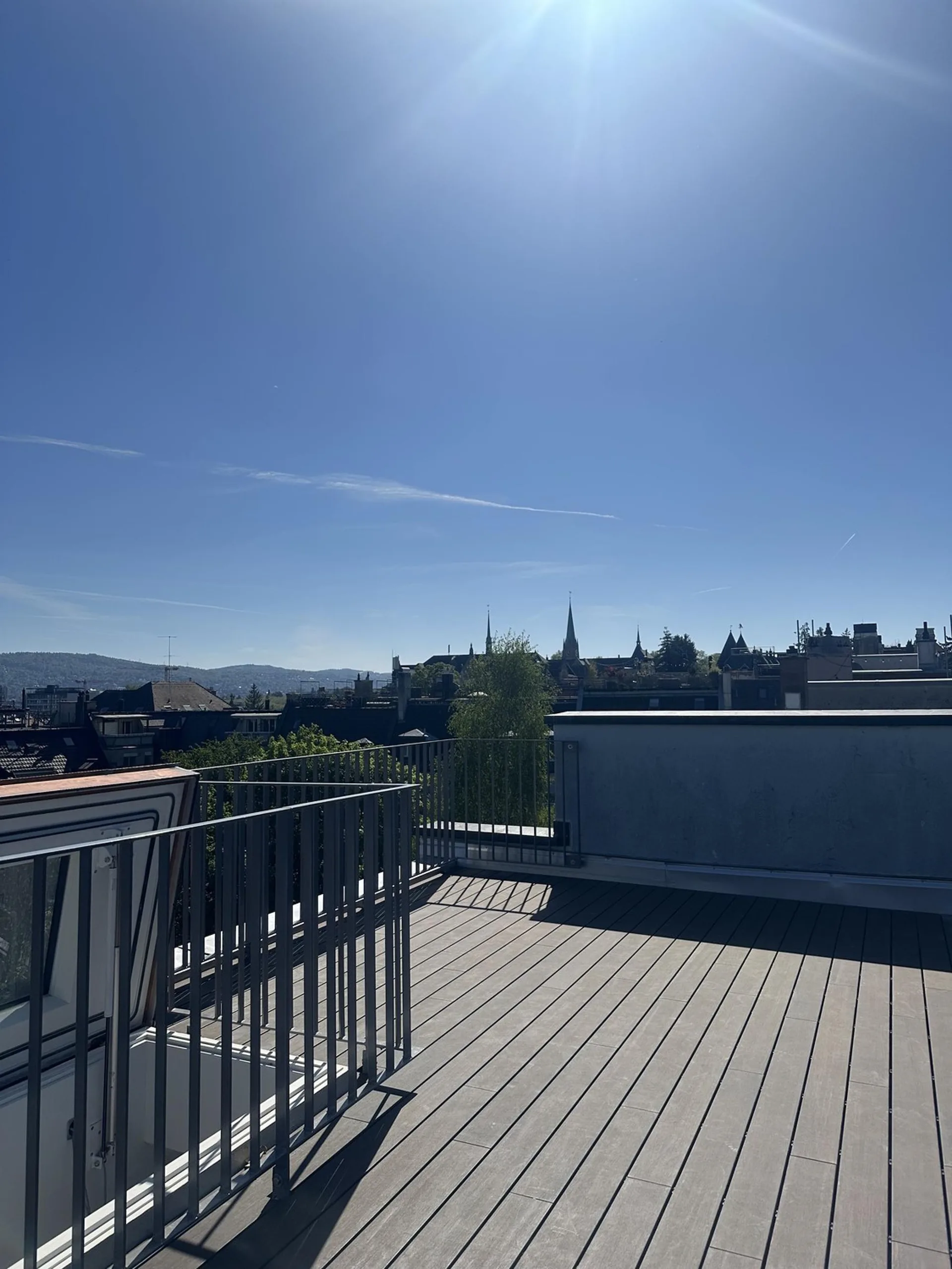 Hallo Kreis 3, hallo exklusive Dachterrasse