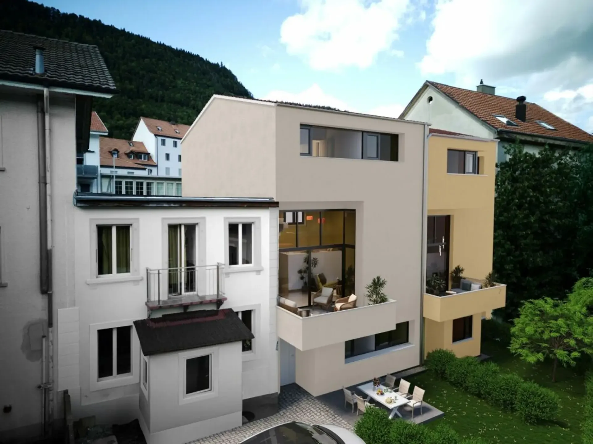 St-Imier, maison mitoyenne neuve 5.5 pièces