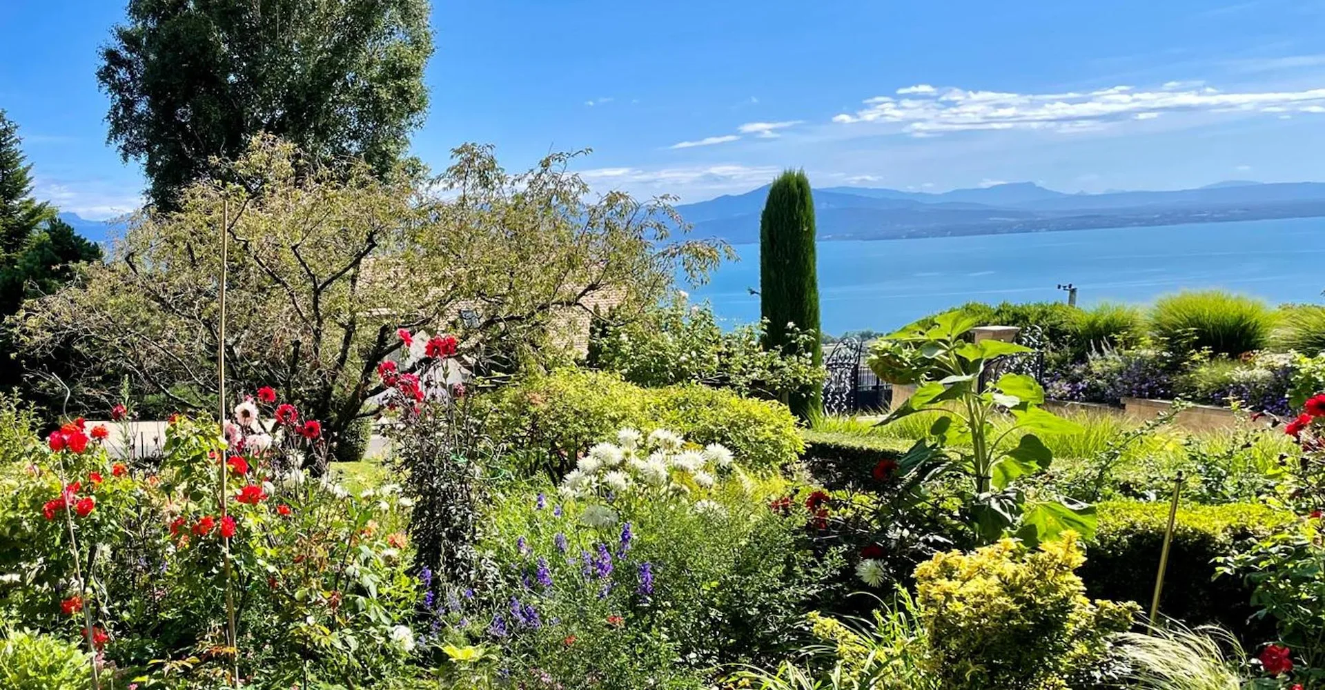 Magnifique villa individuelle meublée avec splendide vue sur le lac à Féchy