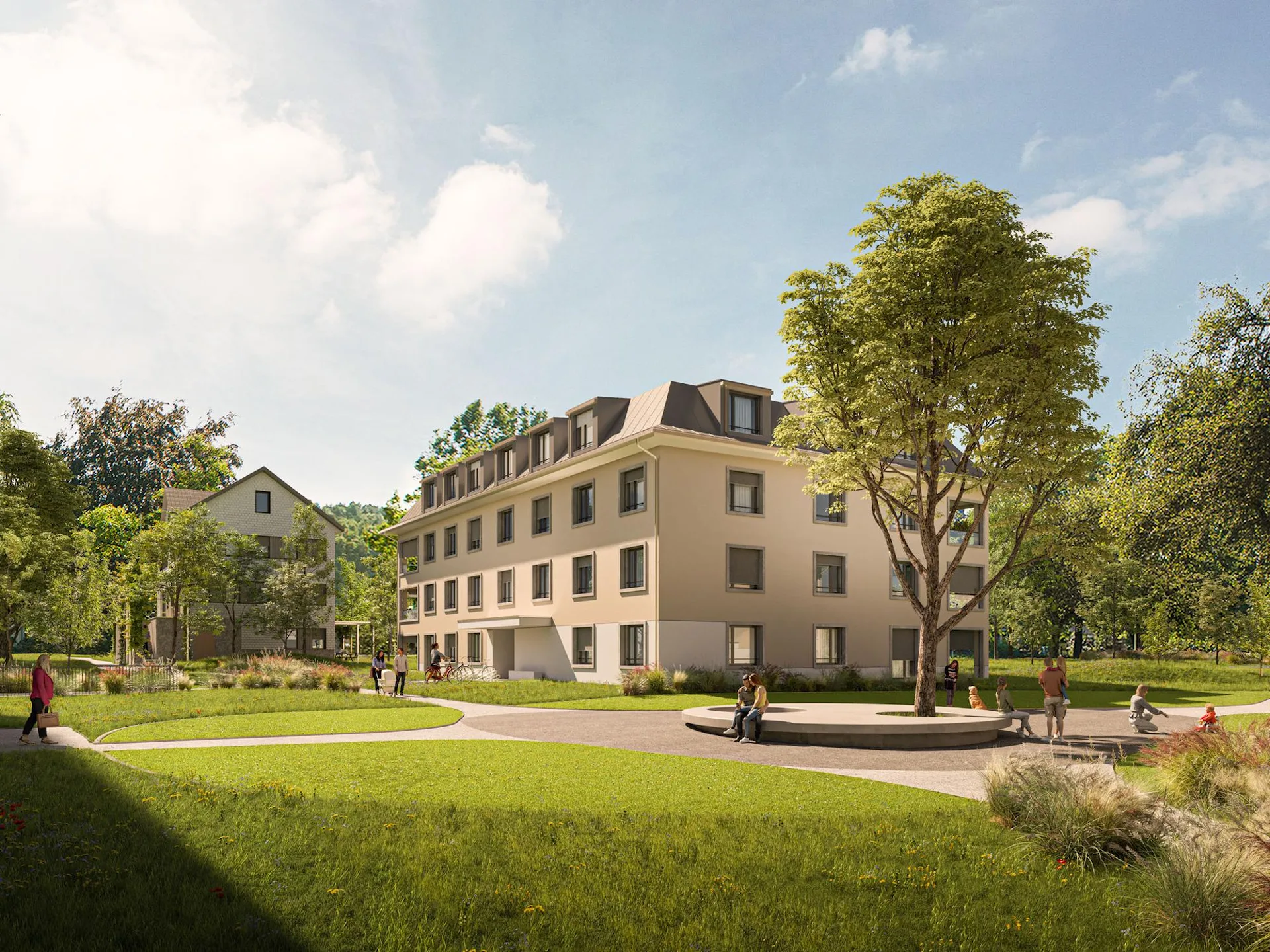 Ihr modernes Zuhause  idealer Raum zum Leben und Arbeiten
