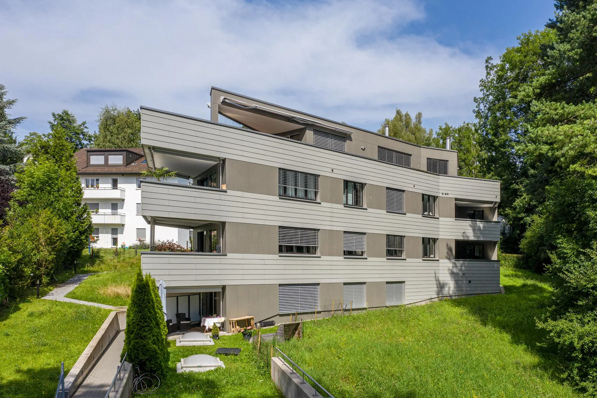 Ruhig gelegene, moderne Wohnung mit viel Privatsphäre