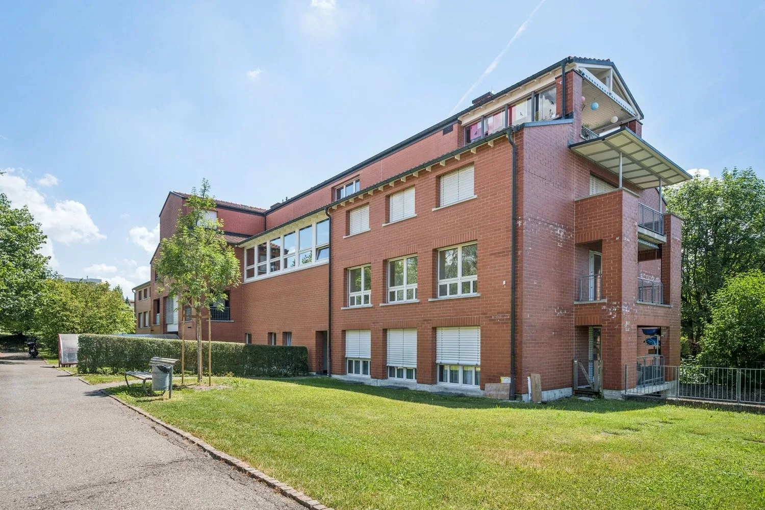 Ruhige Wohnung im Grünen