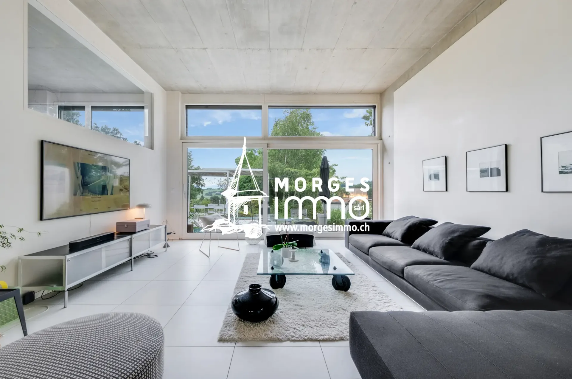 Architekten-Villa mit 5,5 Zimmern und Garten