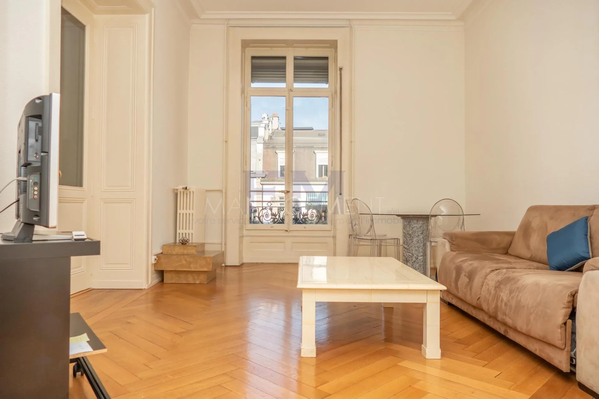 Florissant/Malagnou, Bd des Tranchées - 3 rooms of approx. 70m2 on the 2nd floor