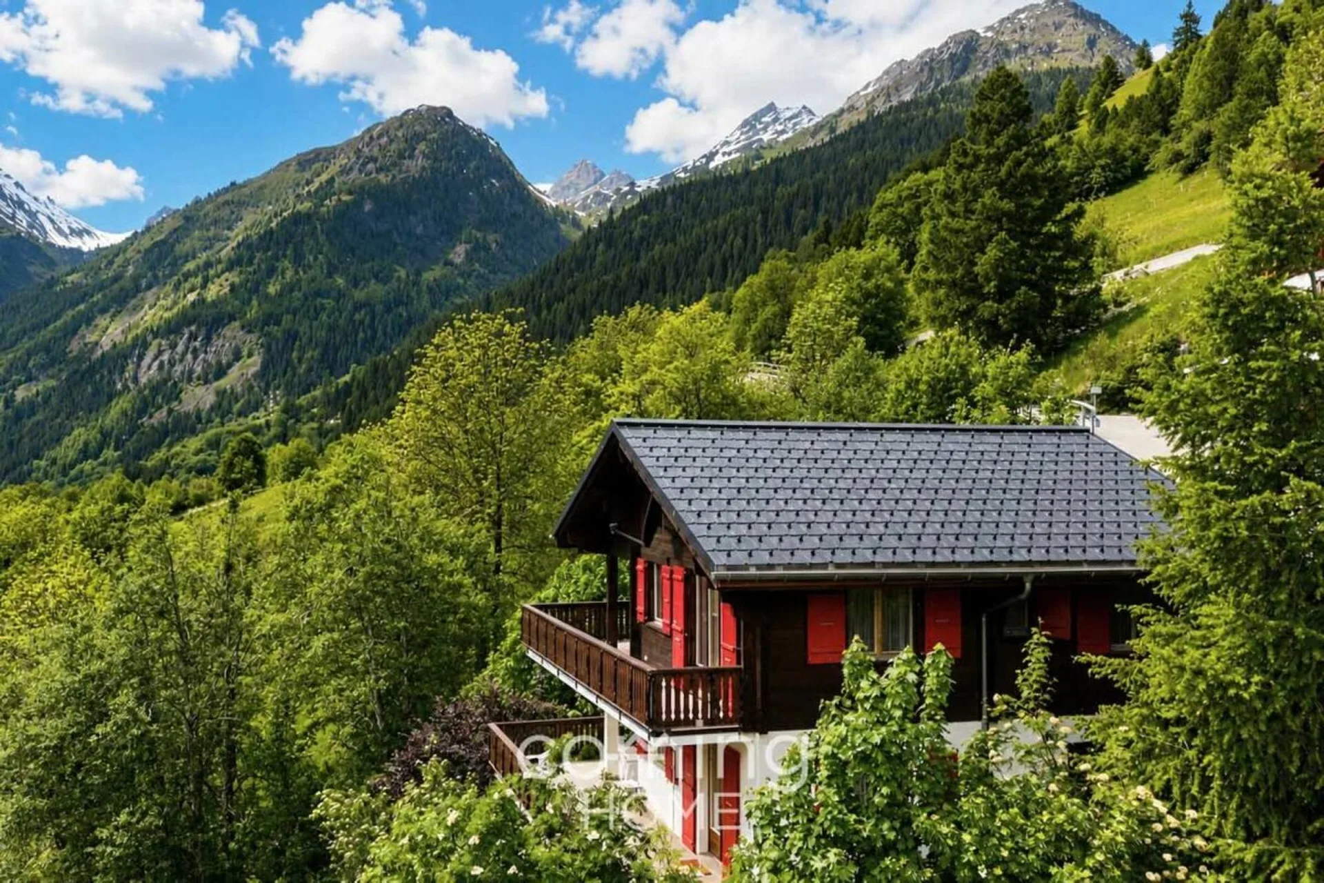 Chalet im Lötschental mit zwei 3.5 Zi-WHG kombinierbar - Panorama Bergsicht und Zweitwohnsitz Kippel VS