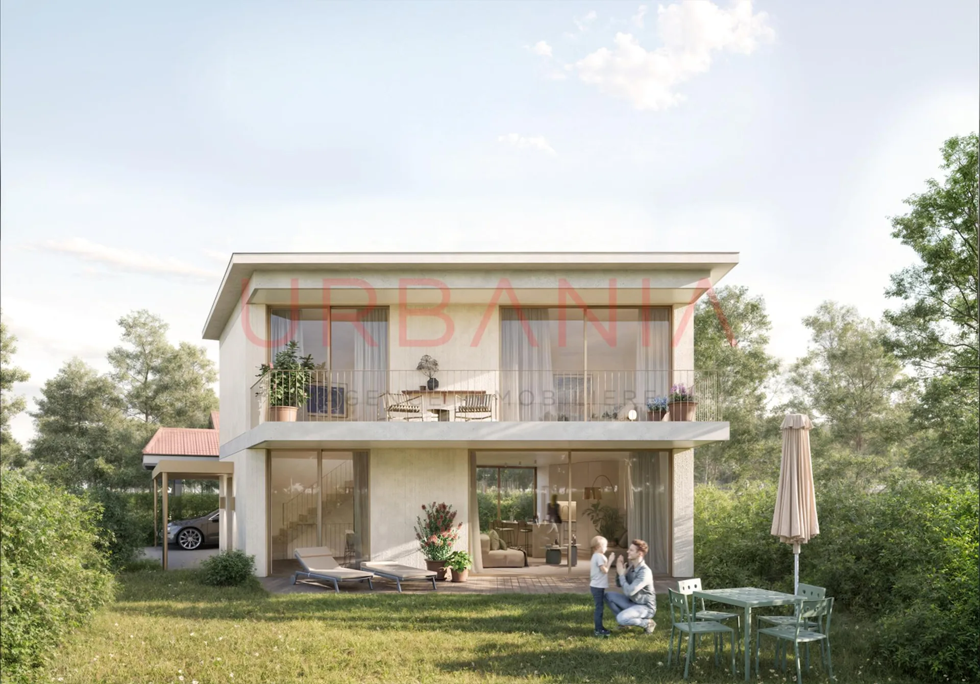 Villa individuelle proche des commodités