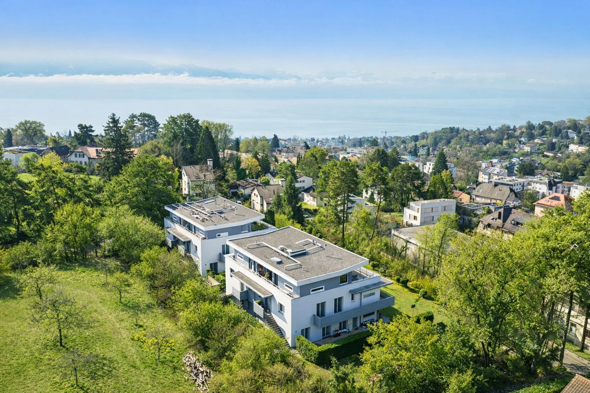 Superbe duplex moderne avec vue lac à Lausanne