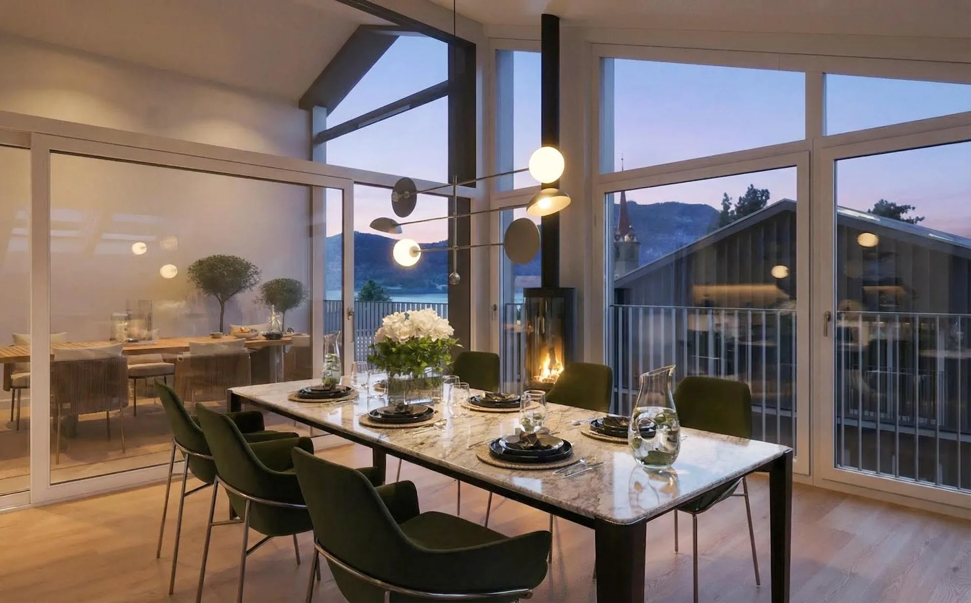 Dachwohnung mit Seeblick - Wohnen über den Dächern von Weggis