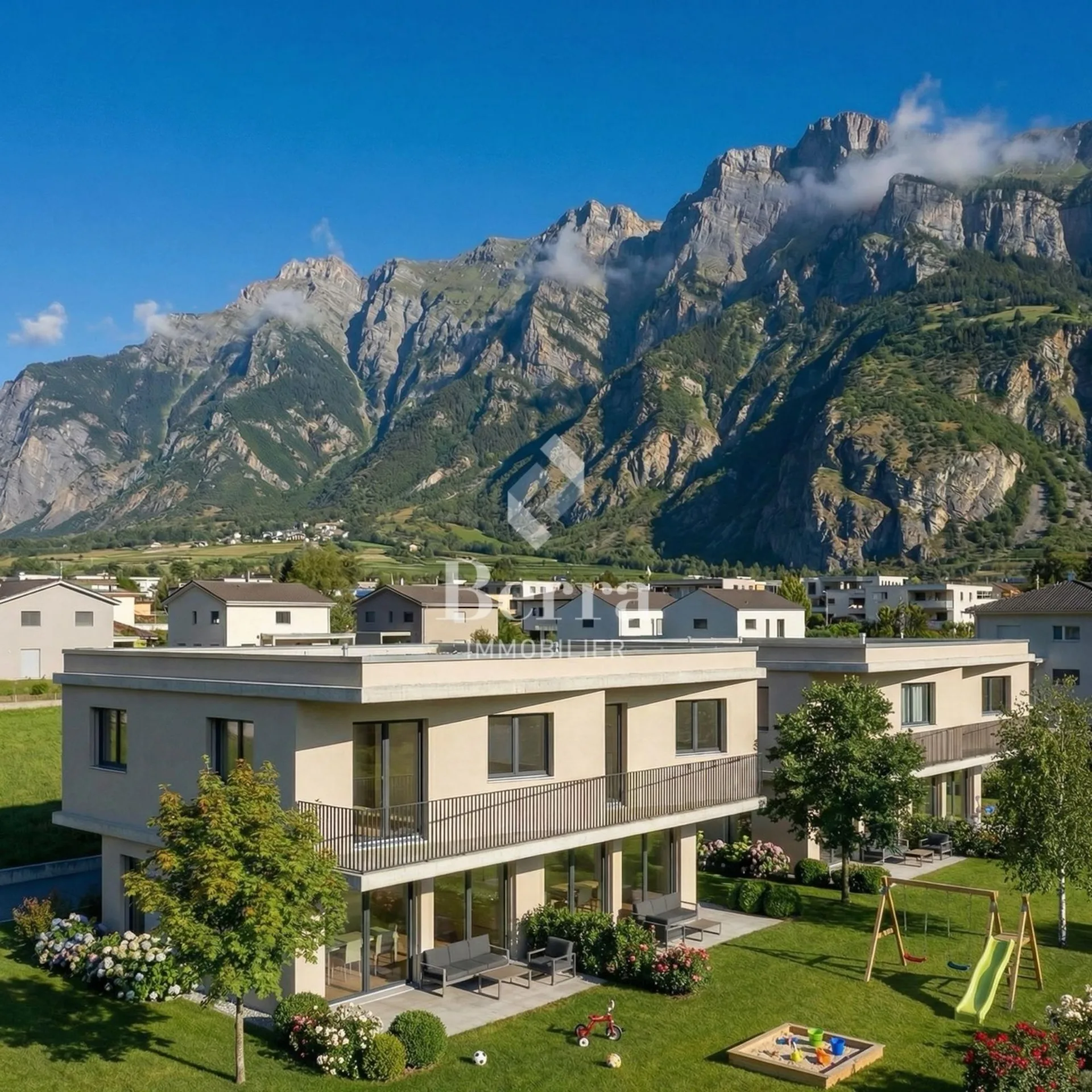 Villa A - en angle