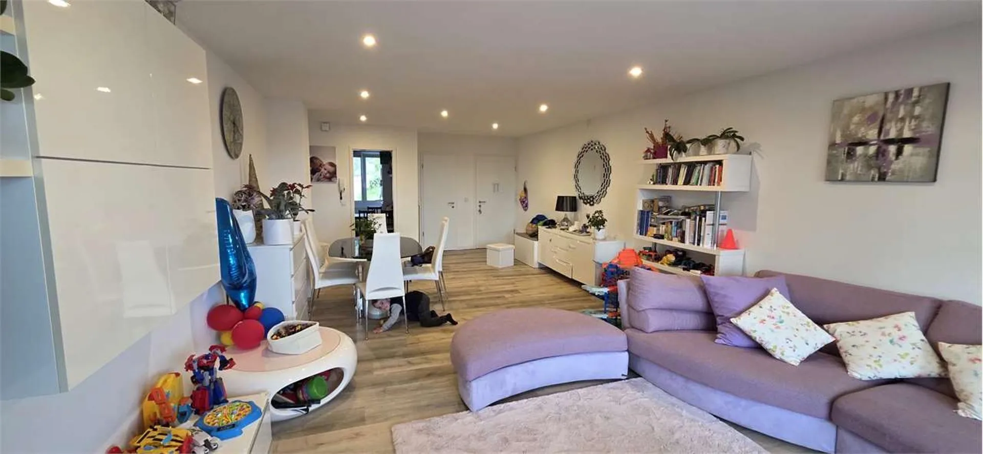 Bright 4.5-room apartment with terrace - Castel San Pietro