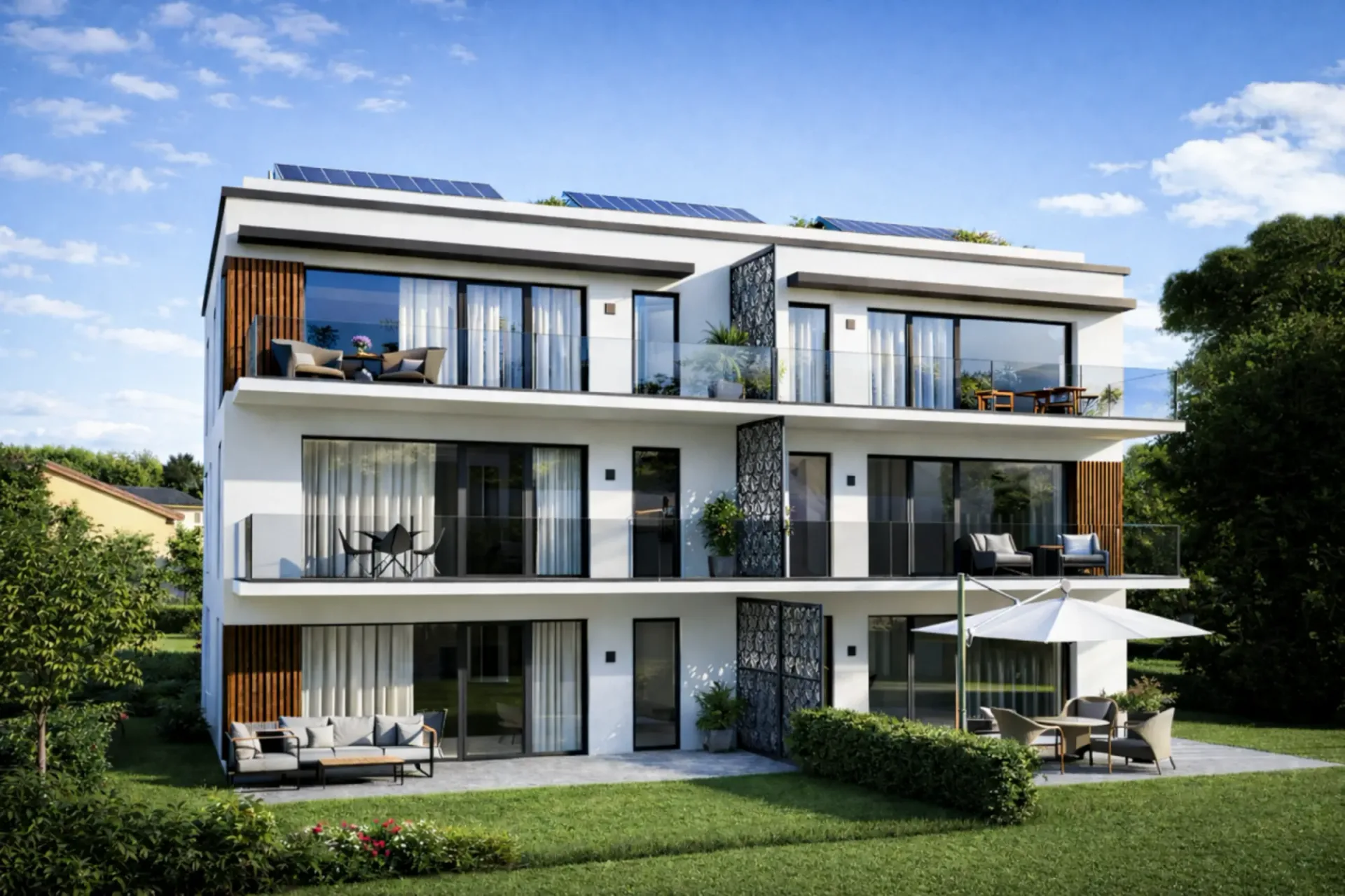 Lumineux appartement de 3,5 pièces avec terrasse et jardin copie