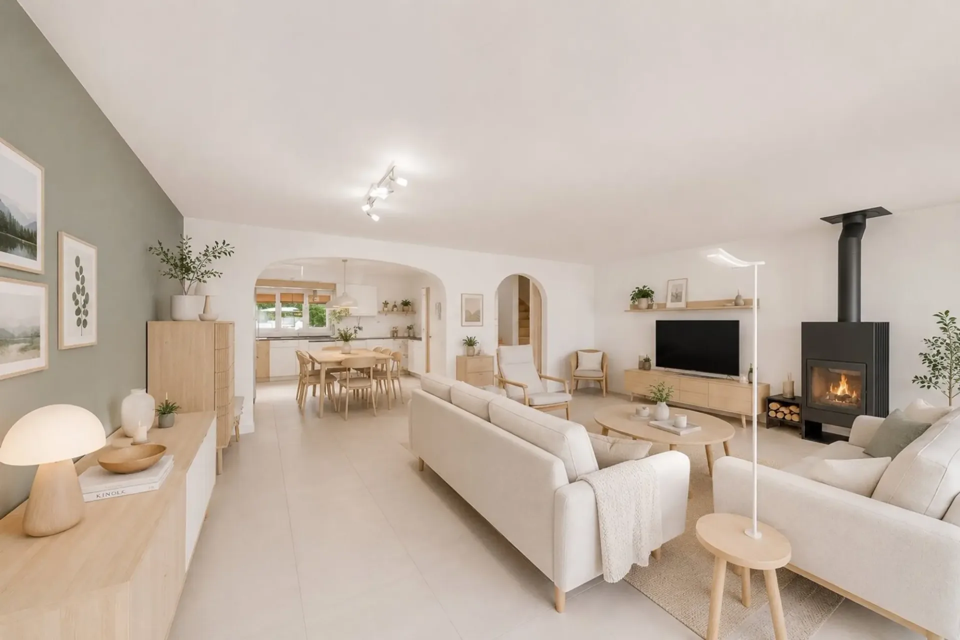 Schönes Familienhaus im Herzen des Dorfes Echandens