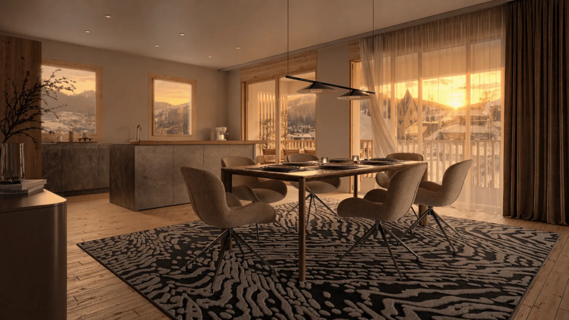Arrive, breathe, enjoy - Design & Alpine Panorama