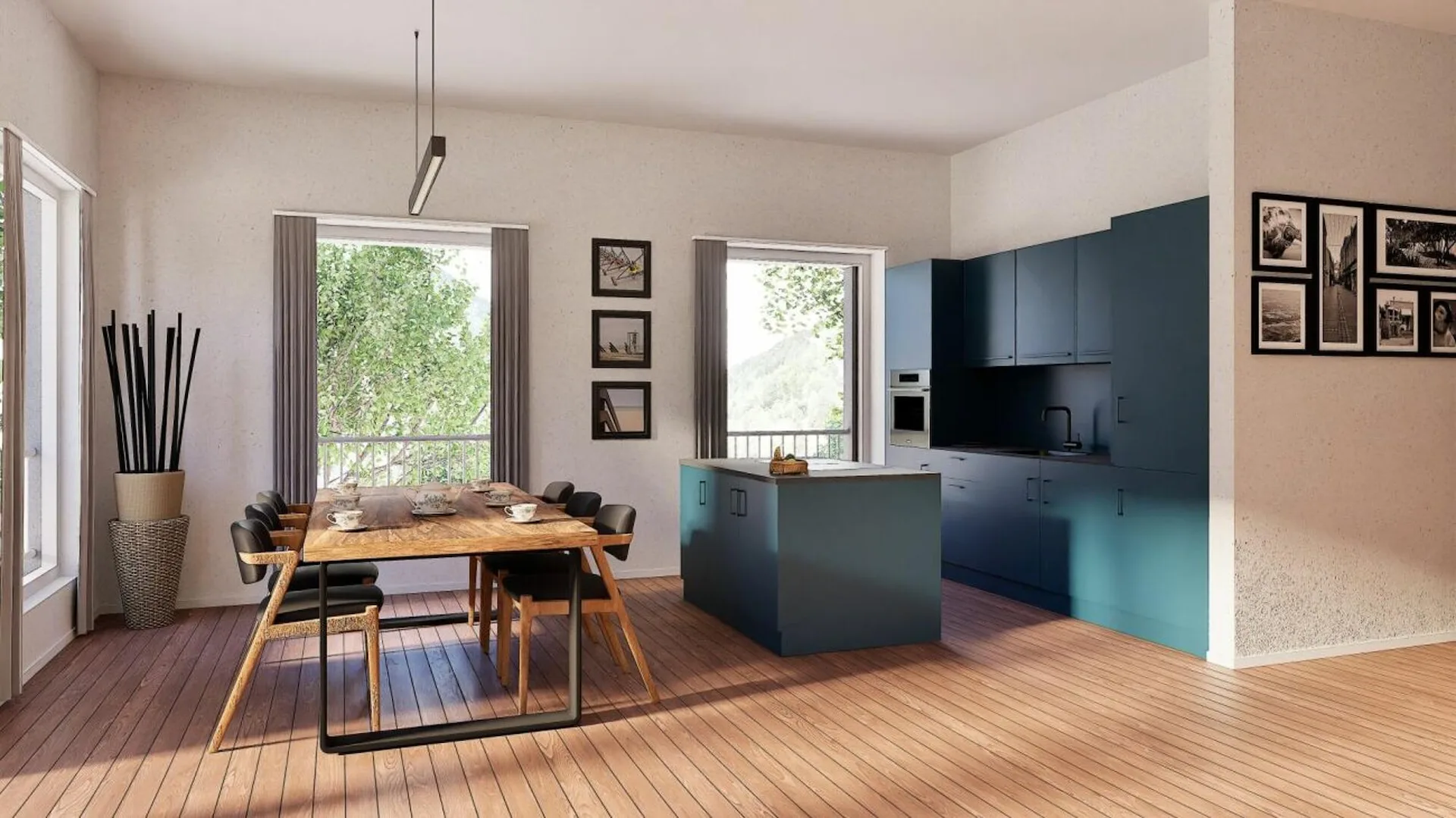 Neue 2.5-Zimmer Ferienwohnung Nr. 16 im Mehrfamilienhaus Schönbühl 360° in Wilderswil