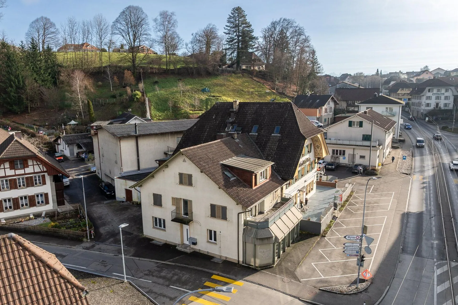 Charmante 4-Zimmer-Wohnung mit grosser Terrasse mitten in Aarwangen