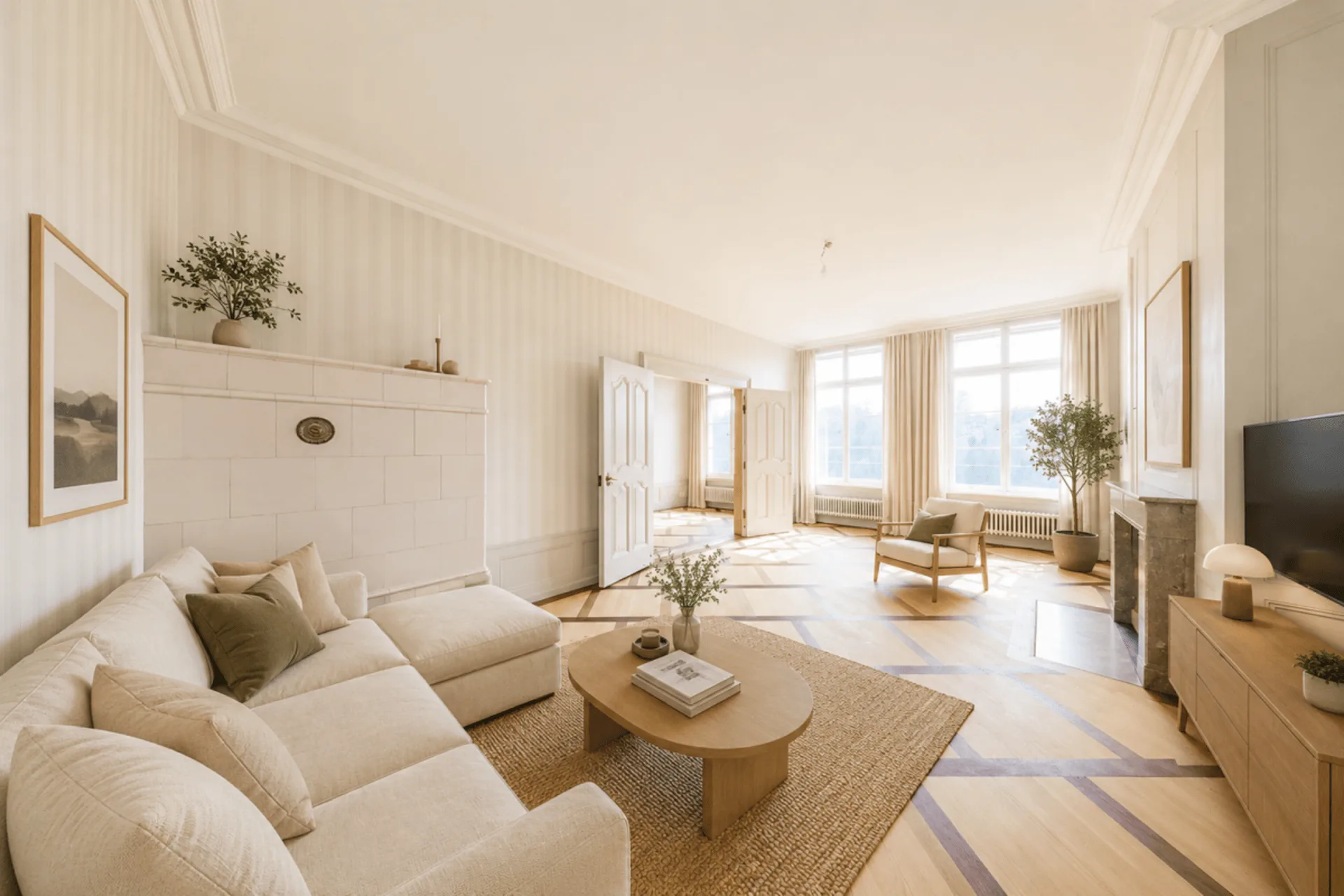 Stilvoll wohnen auf zwei Etagen  - Maisonette im Herzen der Altstadt mit Aareblick