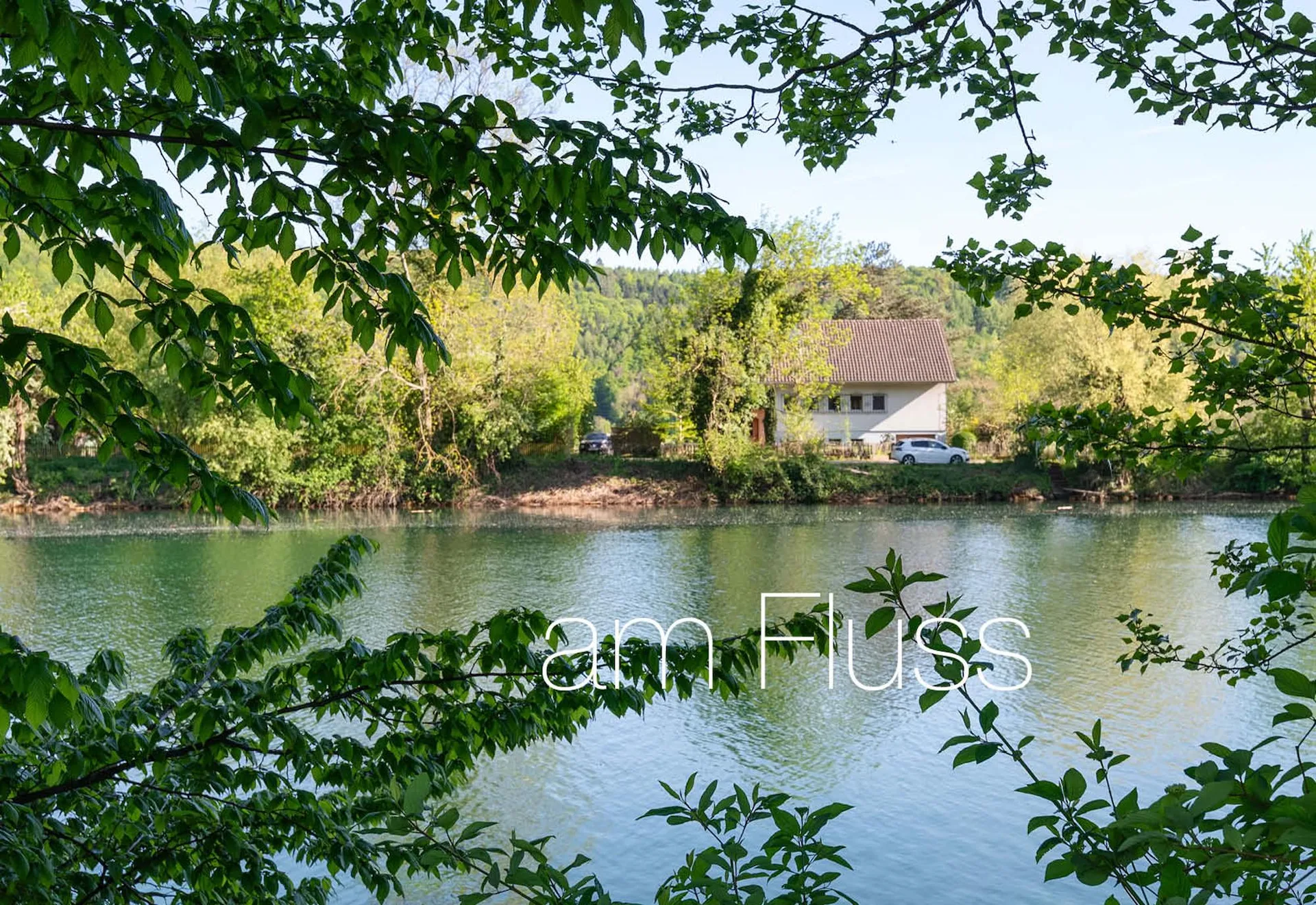 Charmantes Einfamilienhaus am Ufer der idyllischen Zihl