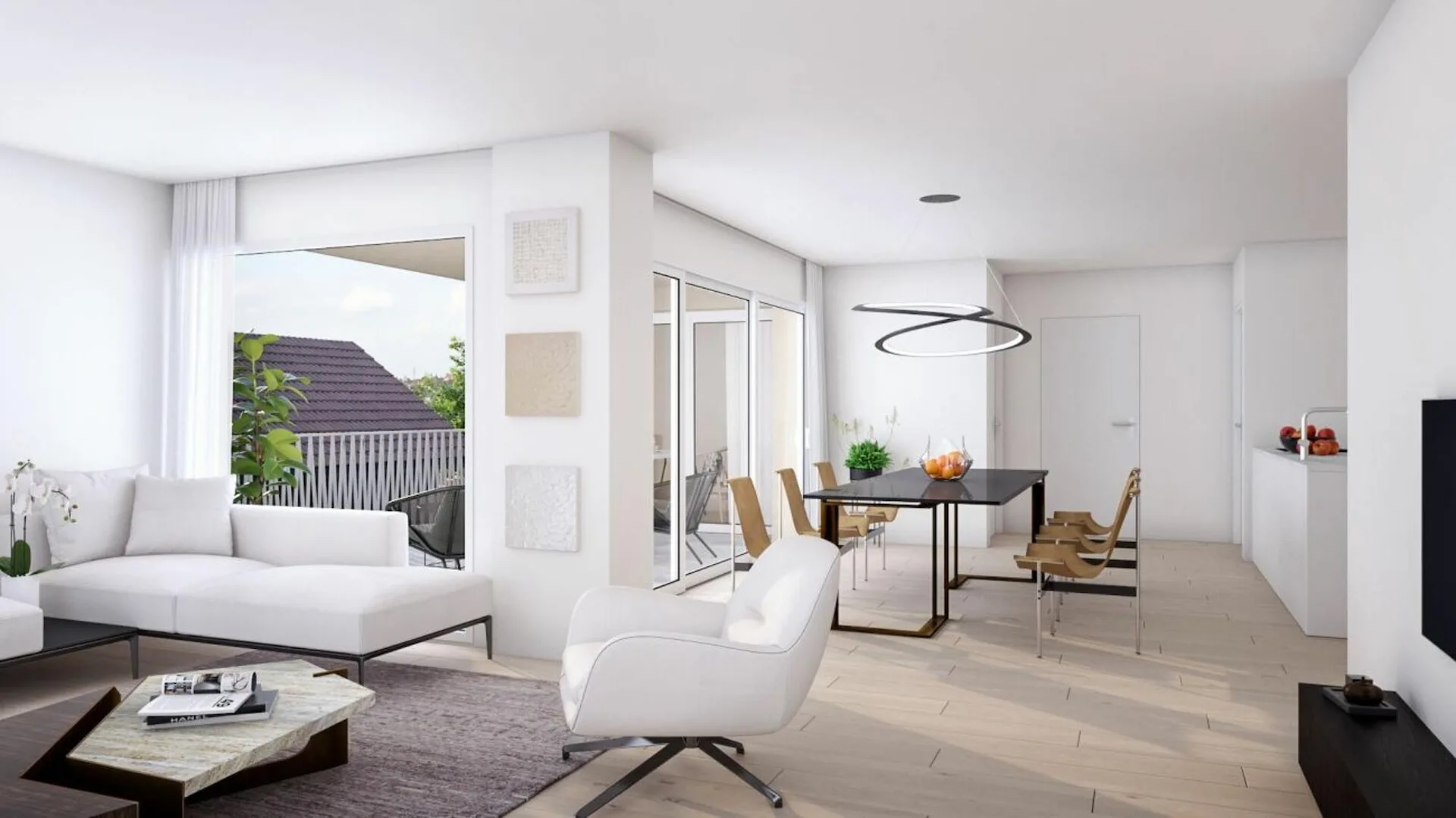 Neubau: 3.5-Zimmer-Dachwohnungen - Licht, Raum und Atmosphäre