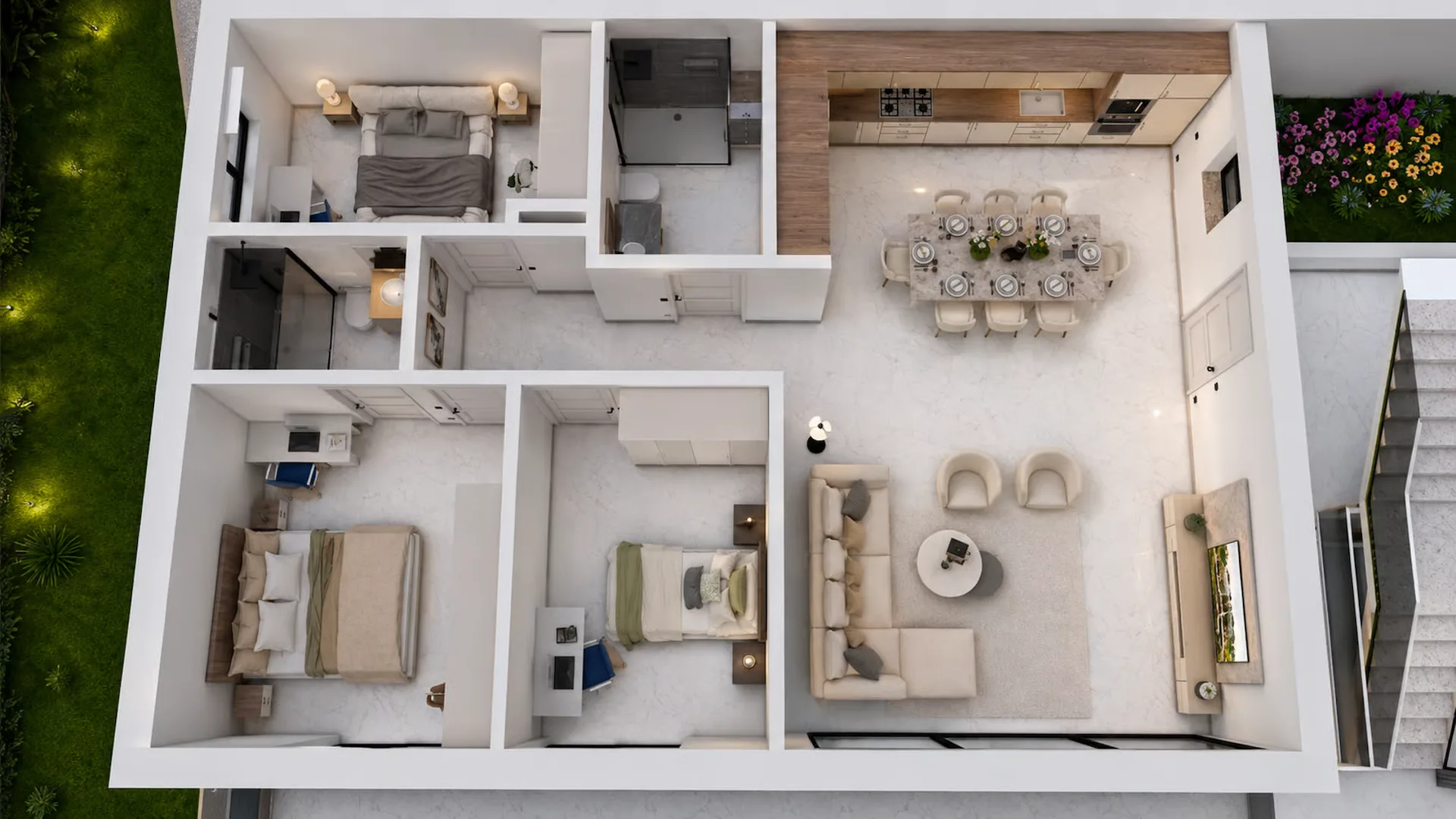 Appartement neuf en terrasse de 4,5 pces à Réchy