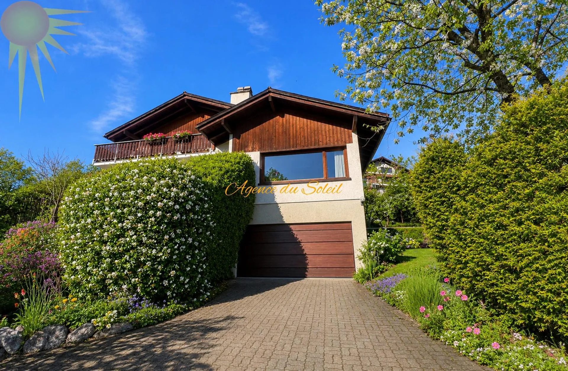Superbe maison de 2 appartements séparés, à 5 minutes en voiture de Crans-Montana