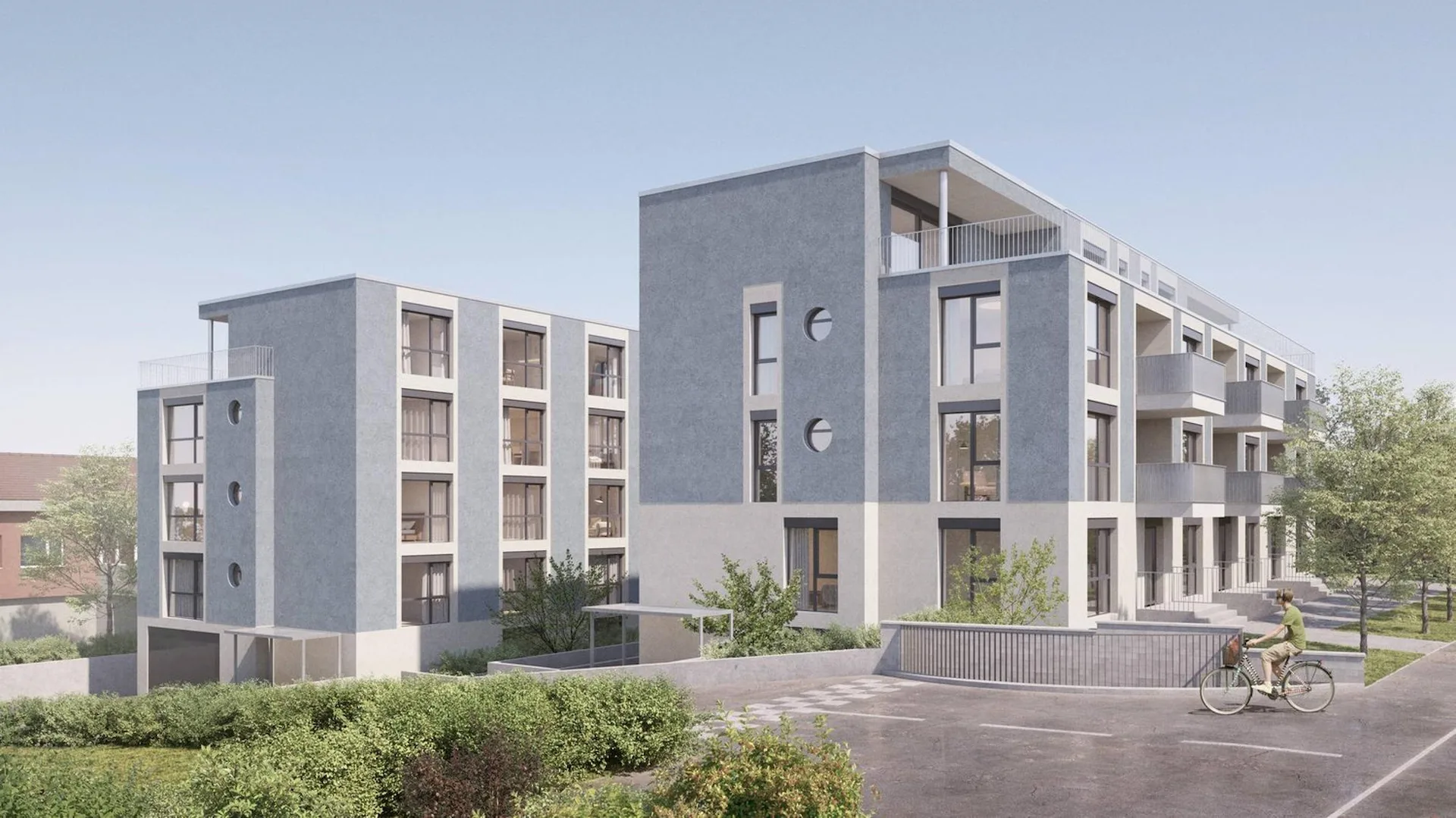 Nouveau bâtiment 4,5 pièces appartement en attique avec vue à Nottwil