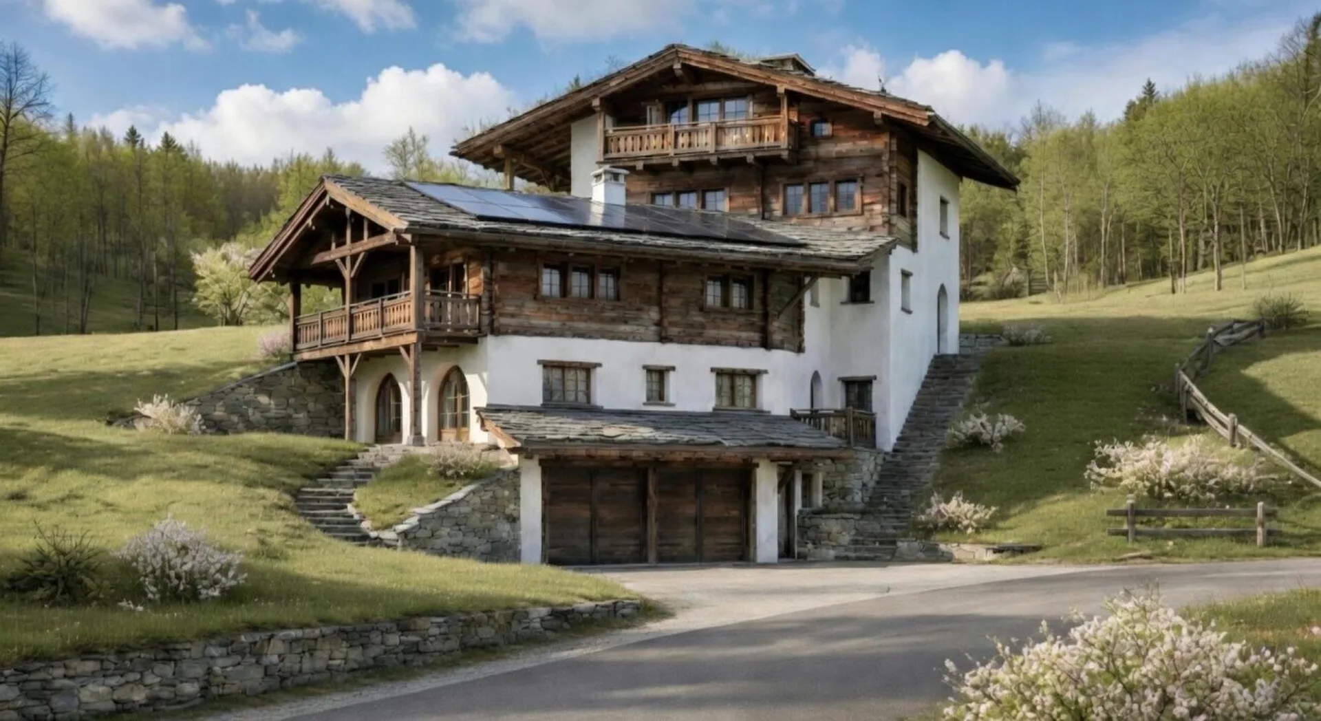 Newly built 6.5-room MAISSEN house "Casas Ual" (first-time residence) in an idyllic residential area in Ladir
