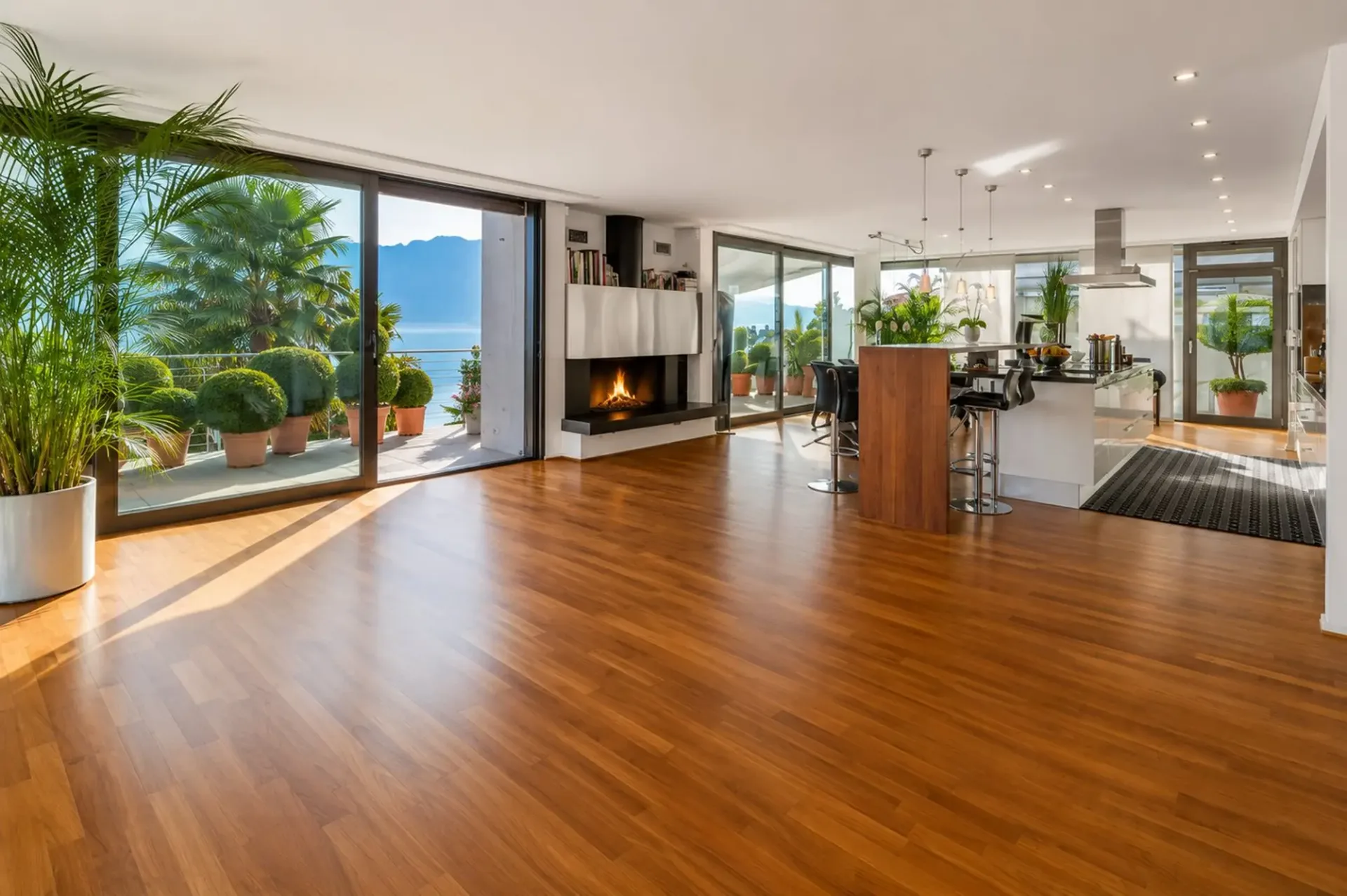Villa contemporaine avec vue panoramique sur le lac – 176 m² habitables