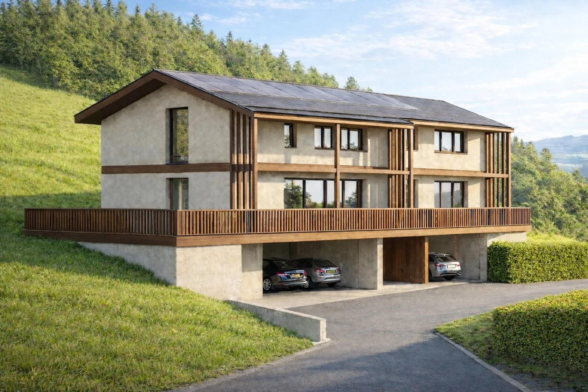 NEUE PROMOTION - Modernes Reihenhaus mit 4.5 Zimmern in Sion