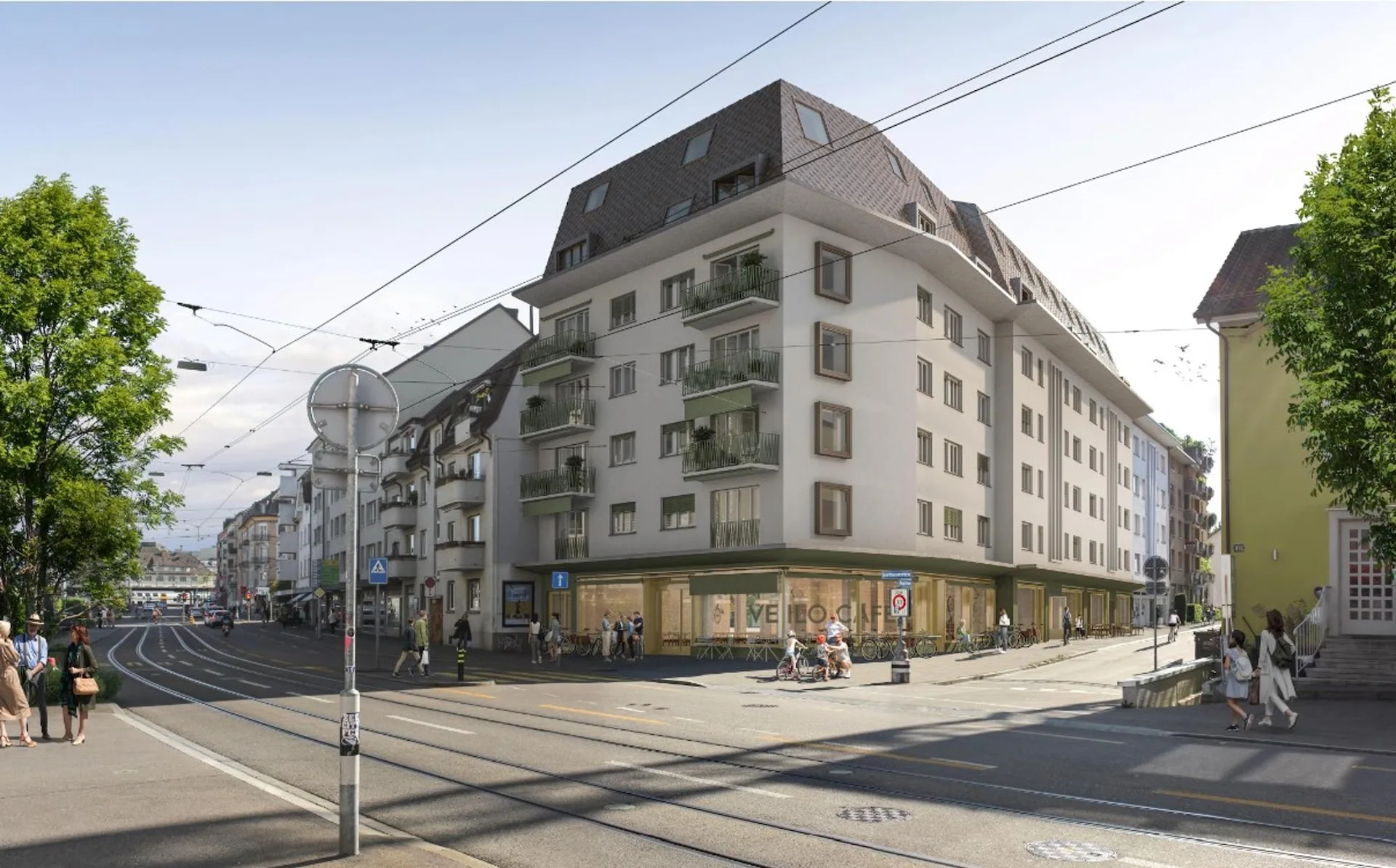 Über den Dächern von Oerlikon: Erstbezug einer 3.5-Zimmer-Dachmaisonette