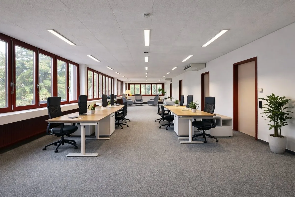 Bureaux lumineux, plug and play avec rampe d'accès !