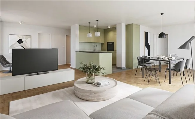 Helle Familienwohnung mit grosser Terrasse