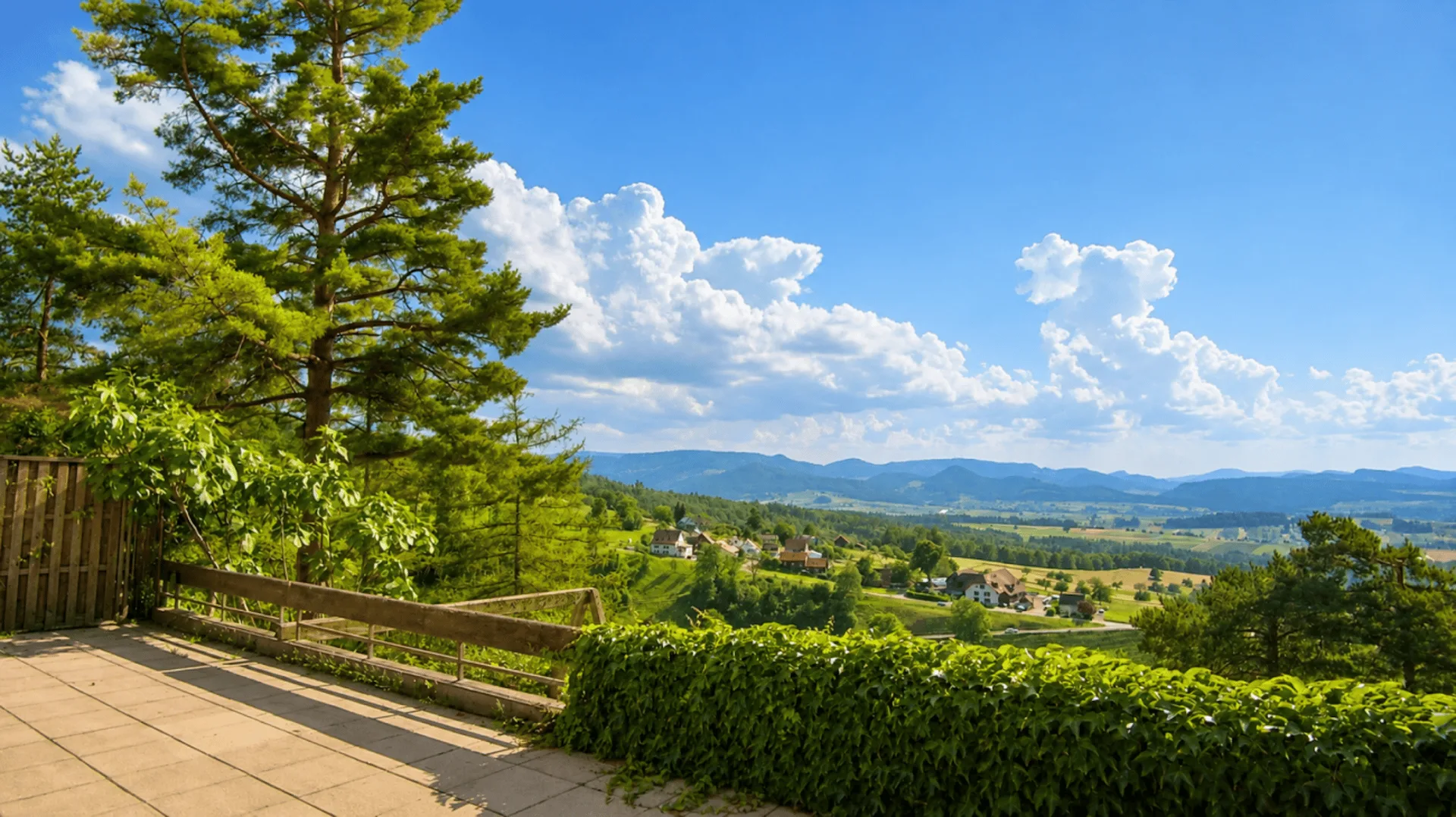 Reserviert! Traumhafte Aussicht, ruhige Lage und 6000m2 Land
