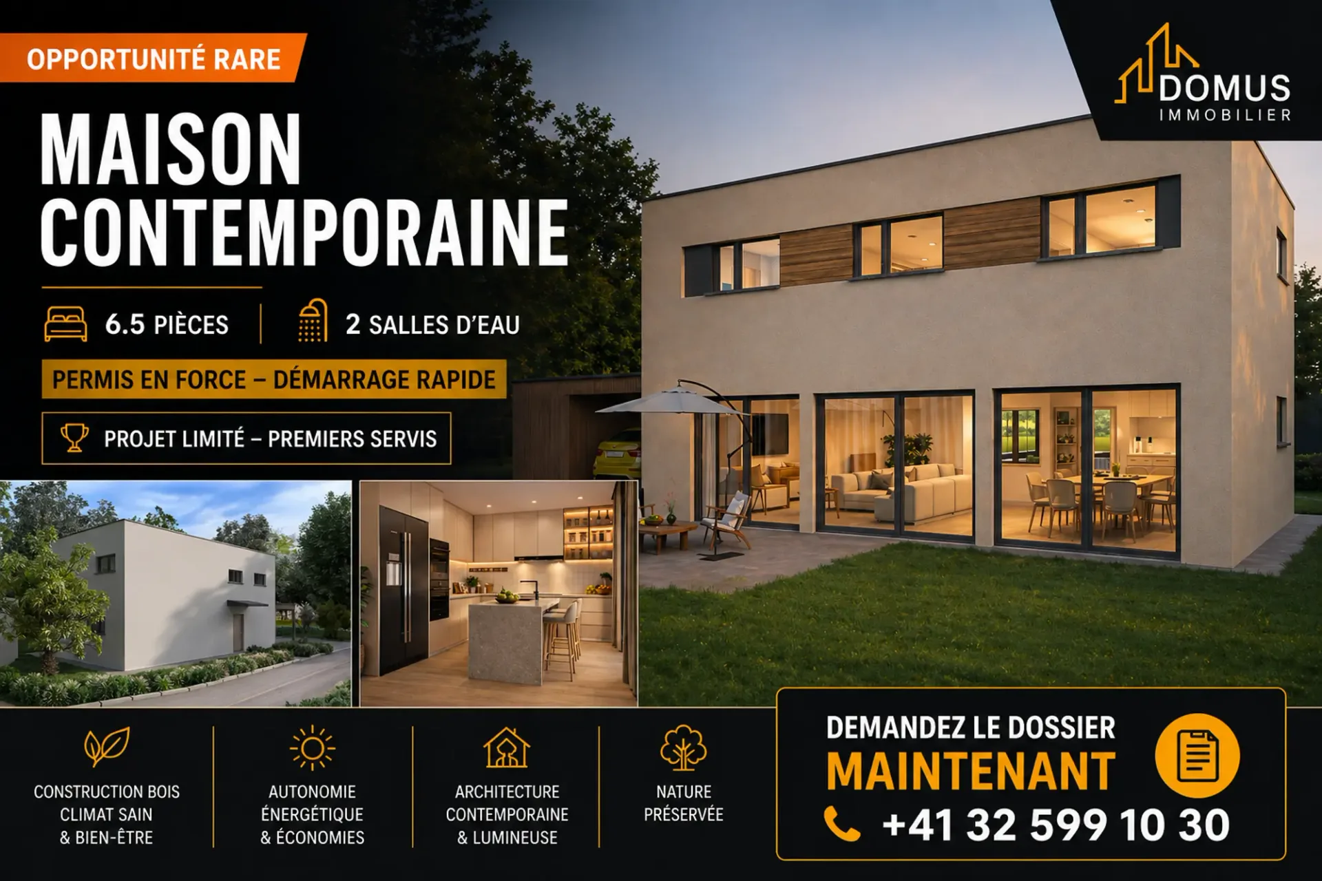 Courgenay - Accédez à la propriété à prix attractif dans un cadre idéal Permis en force ? Projet exclusif