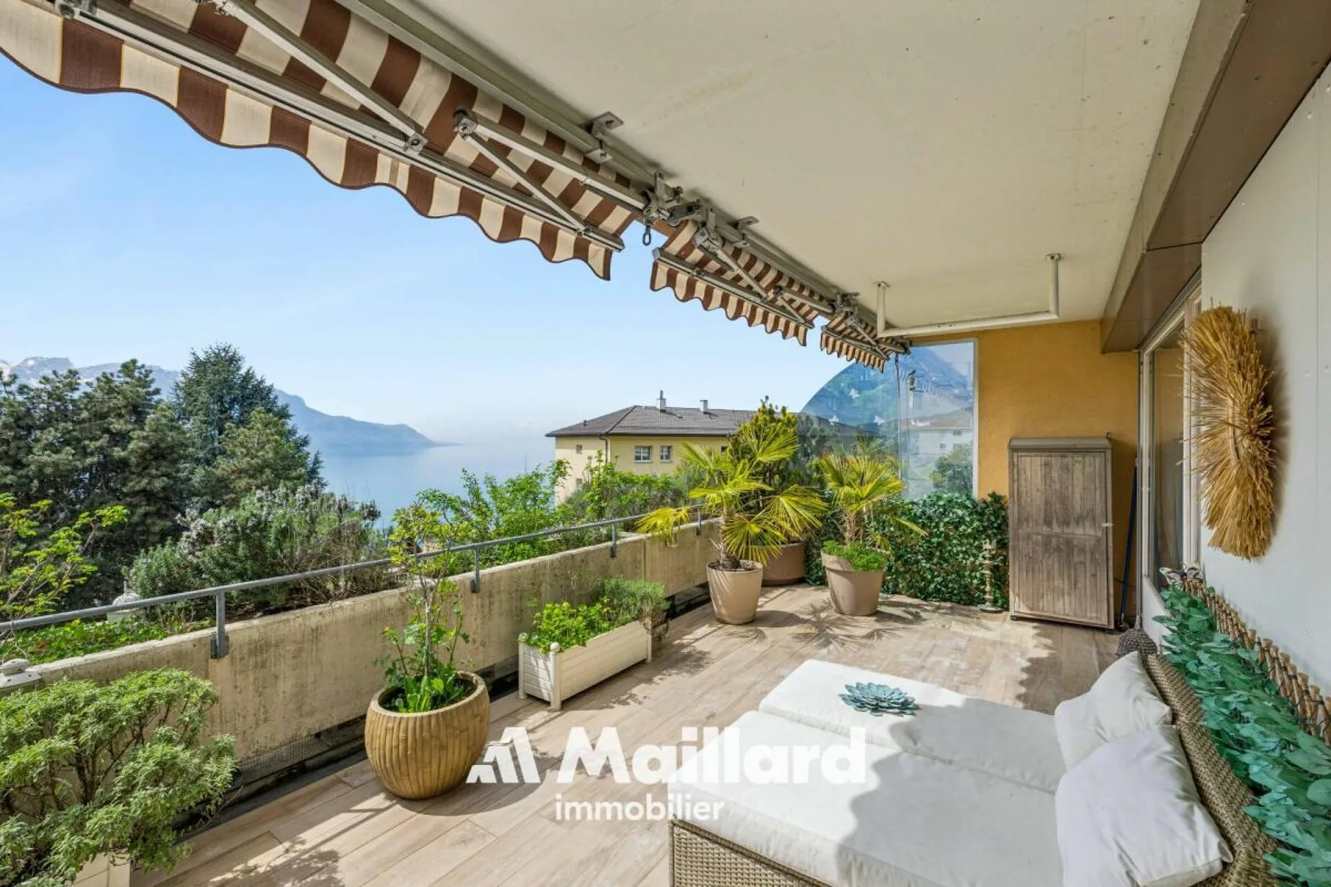 Appartement de 3.5 pces face au lac