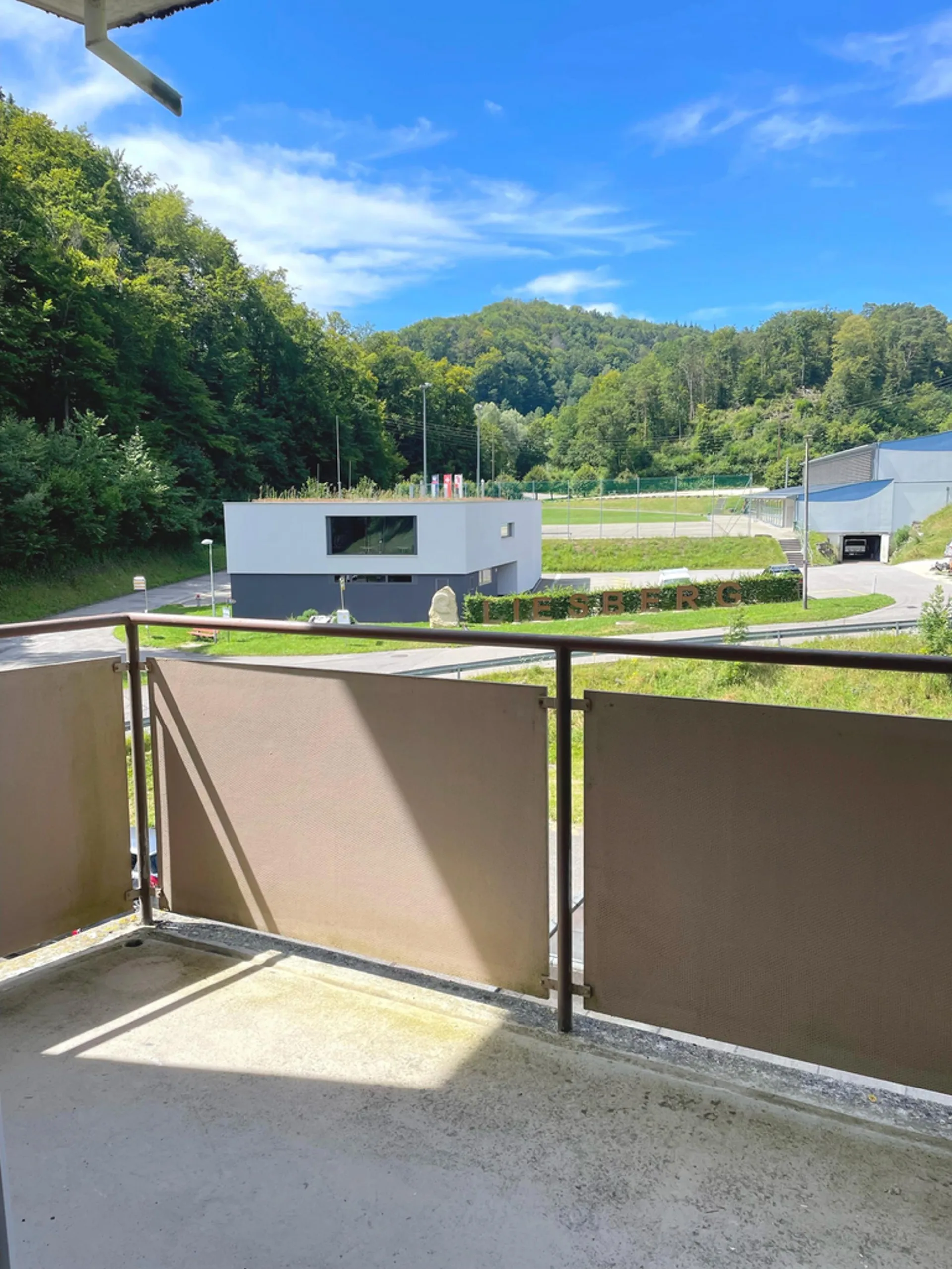 Wohnung in grüner Umgebung mit Balkon