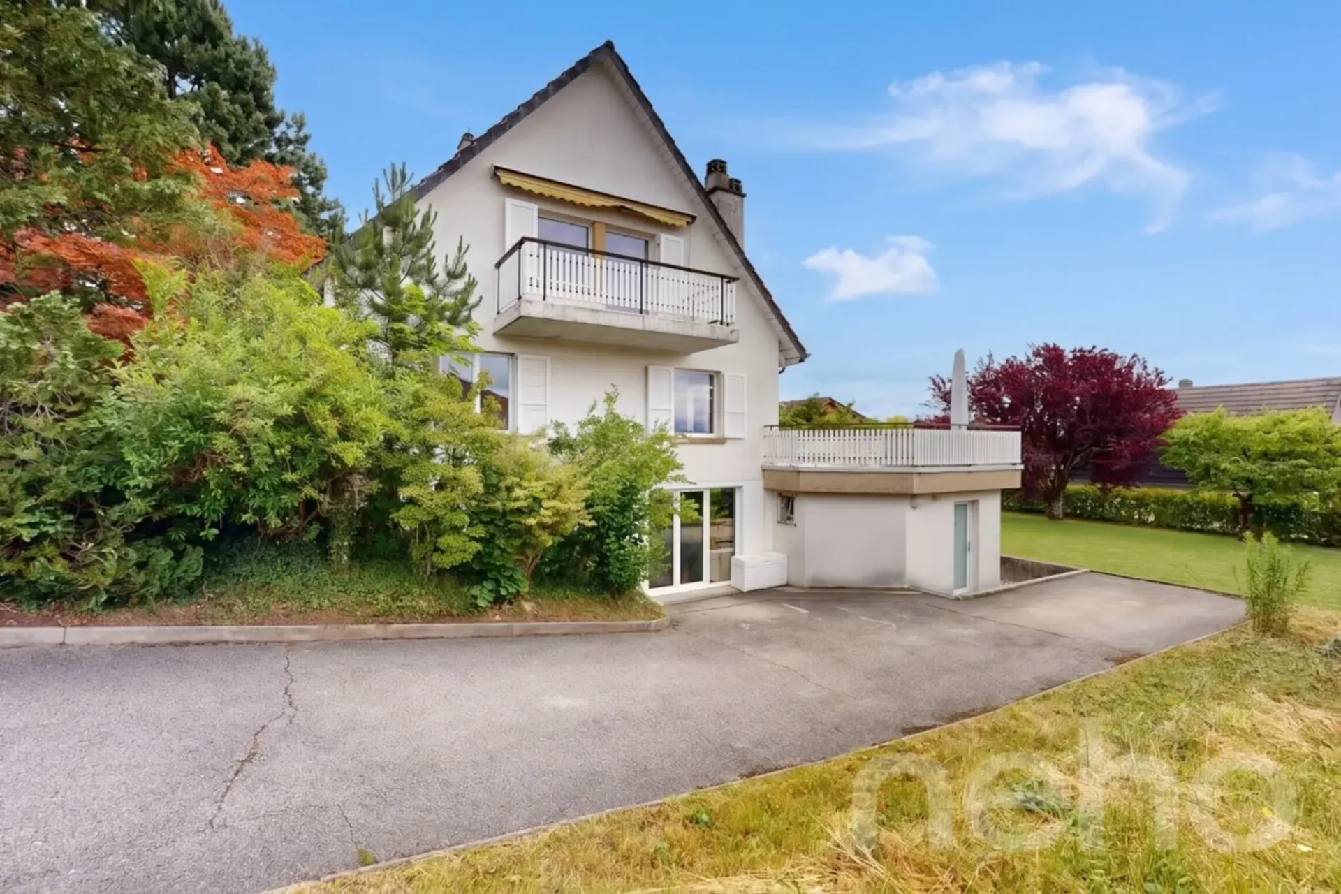 Maison individuelle avec grand jardin et bureau à Colombier