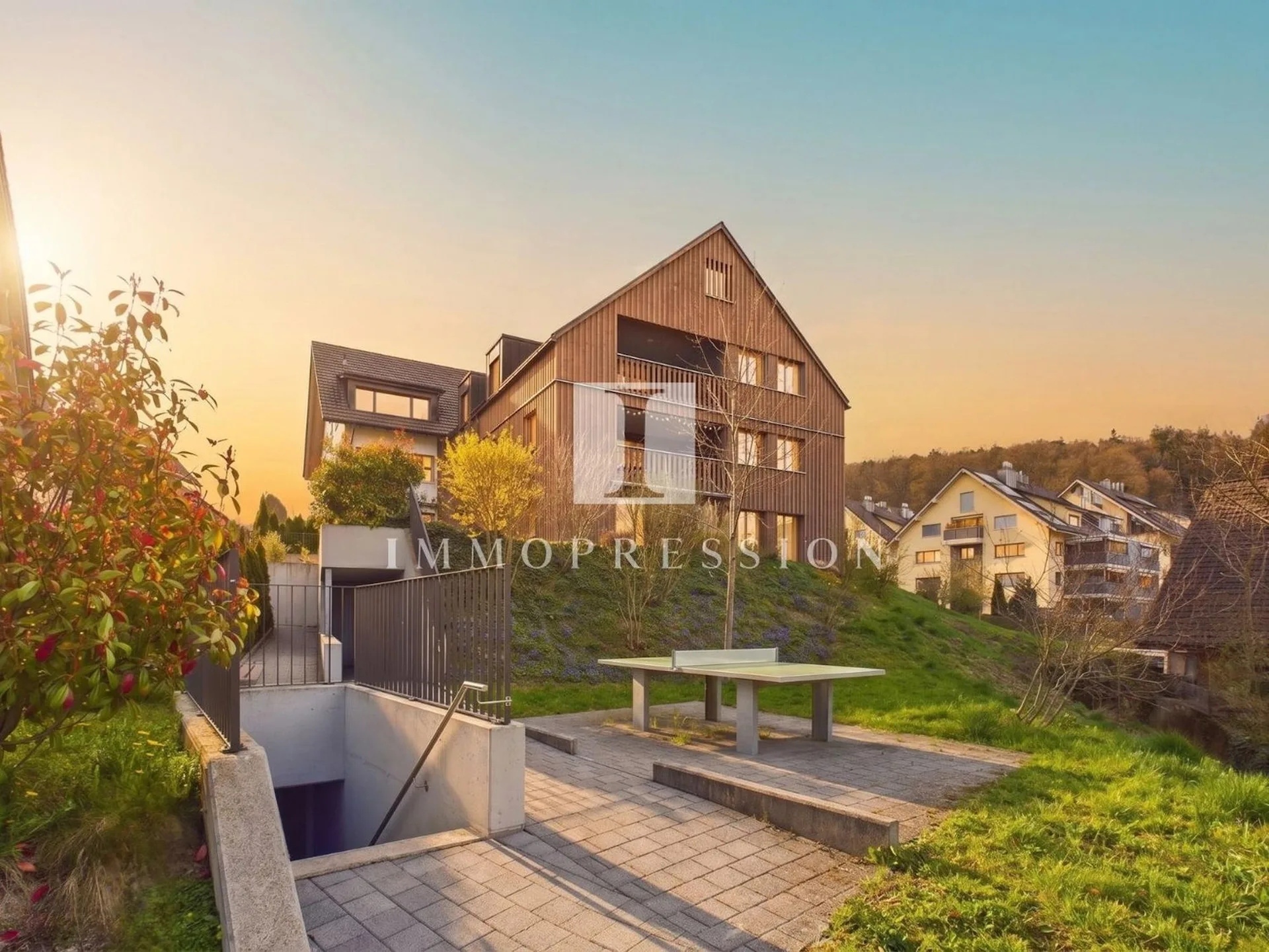 A home for connoisseurs – high-quality attic apartment in BÜTTIKON!