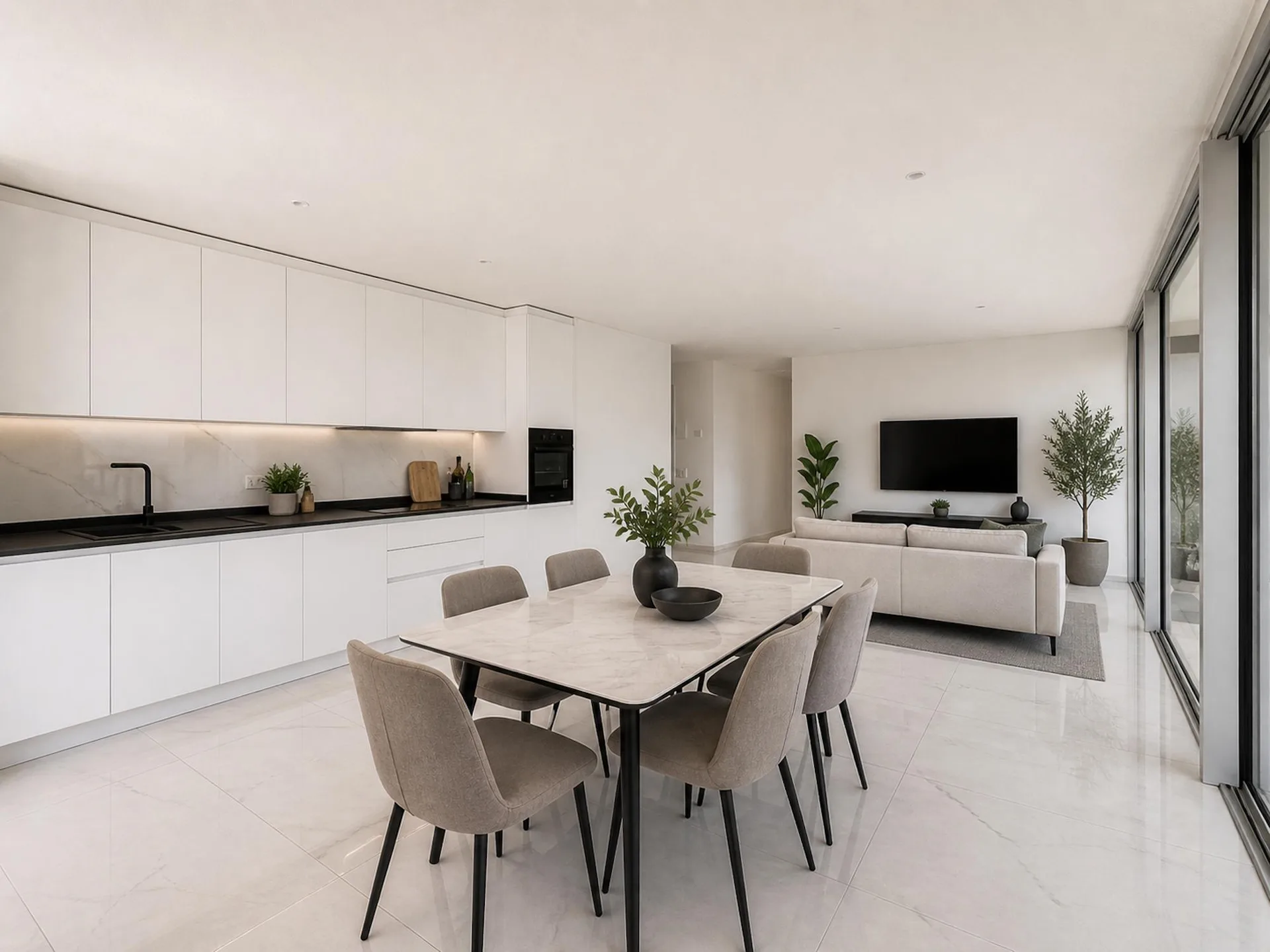 NEW 4.5-ROOM PENTHOUSE WITH LARGE TERRACE IN VACALLO