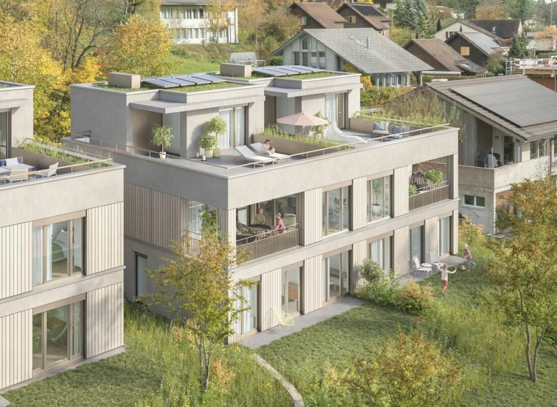 Double-family house - UNTERDORF MÖNTHAL - Contemporary architecture in the middle of nature