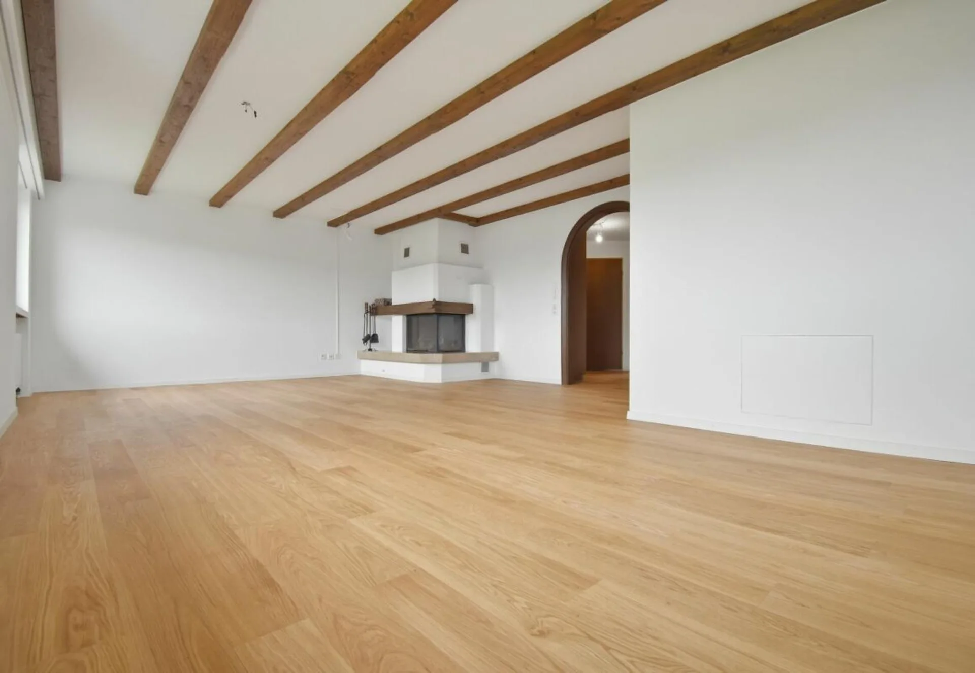 schöne und grosszügige 5 1/2 Zimmer-Maisonette-Wohnung mit Cheminée