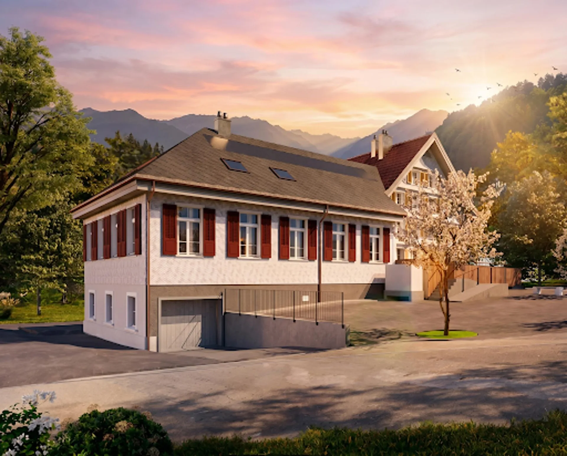 4-Zimmer-Loft mit grosser Terrasse (EG Rest.)
