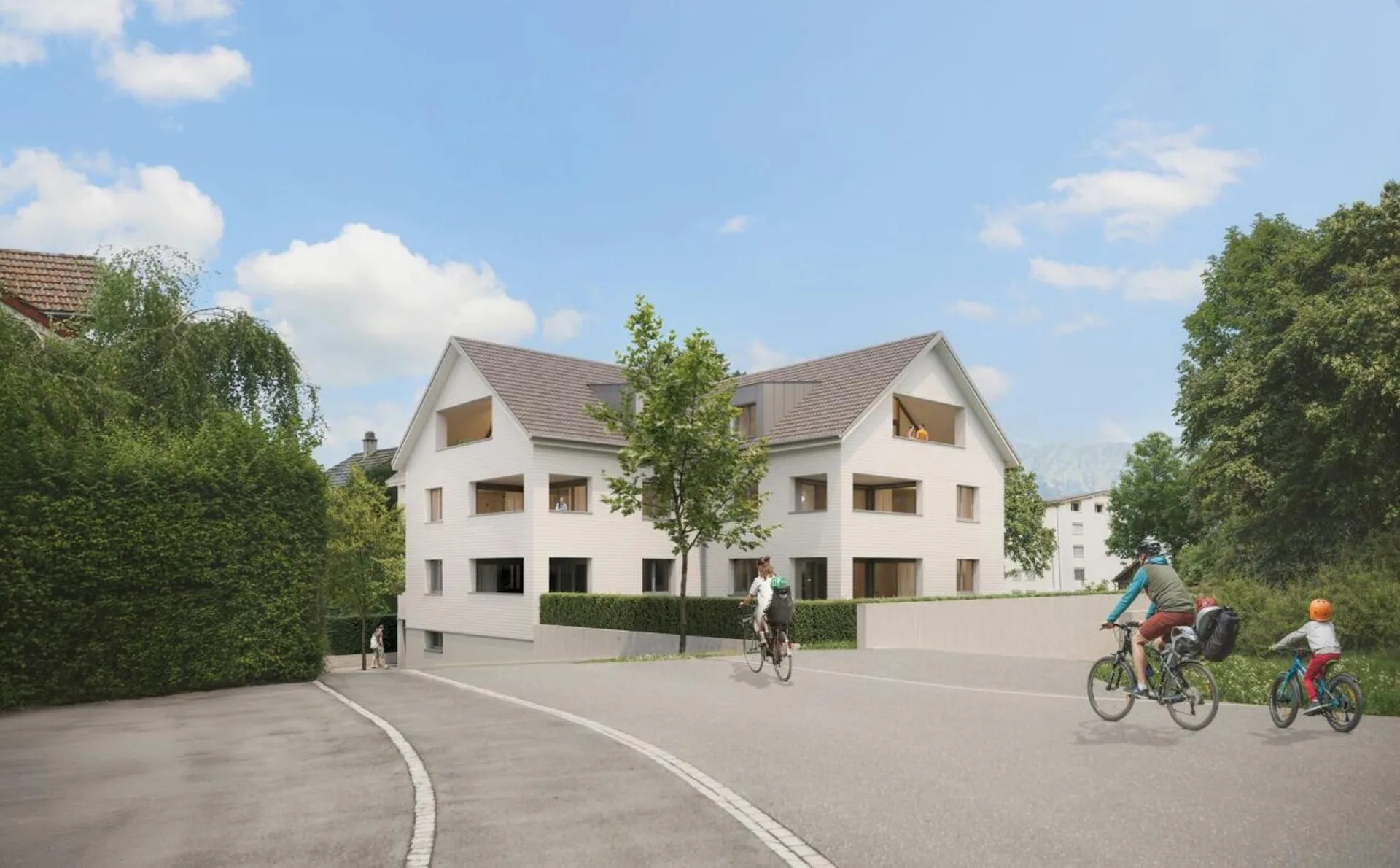 Attraktive 4 ½-Zimmer-Eigentumswohnung an idyllischer, ruhiger Wohnlage in Buchs