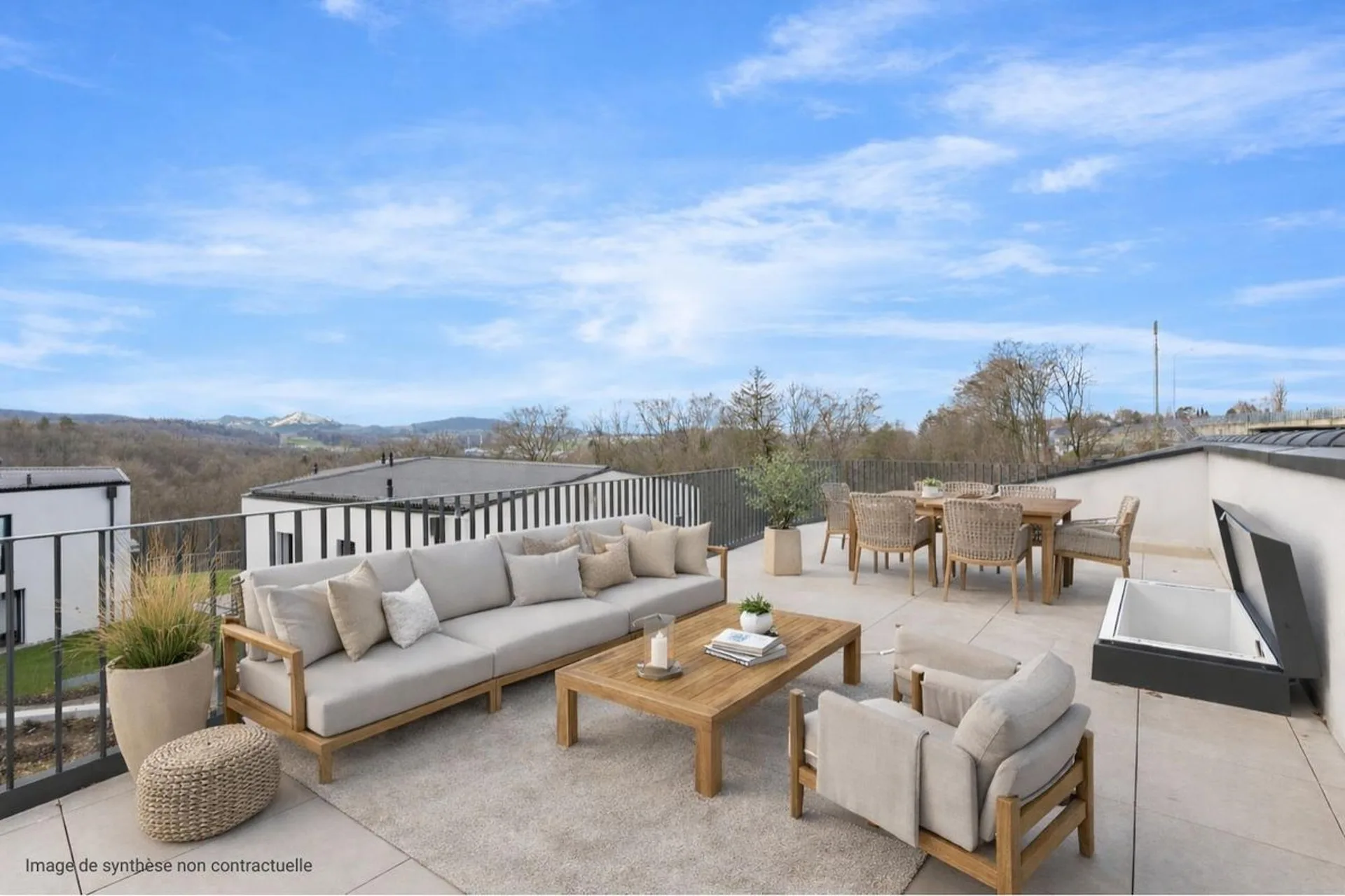 Découvrez un appartement exceptionnel, alliant confort, espace et vue imprenable sur les Alpes.