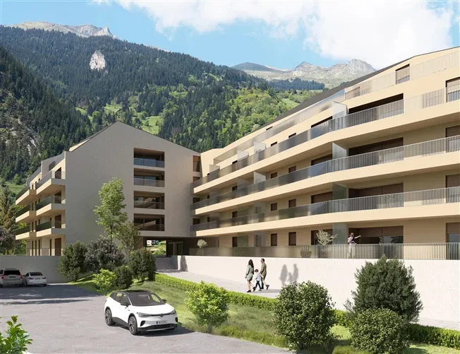 Wunderschöne neue 2,5-Zimmer-Wohnung in Vouvry
