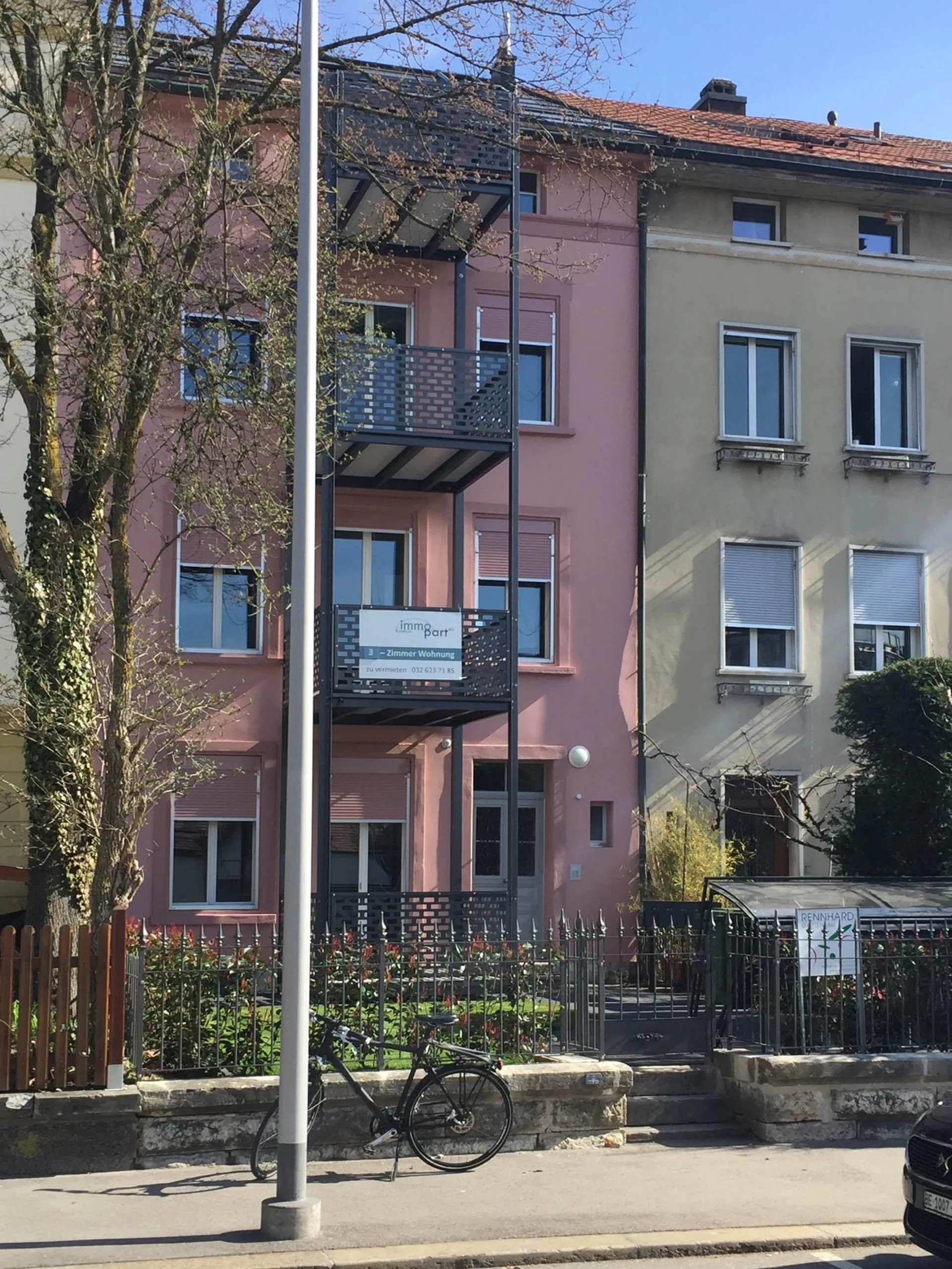 Charmante 3-Zimmer-Wohnung mit Balkon in Solothurn