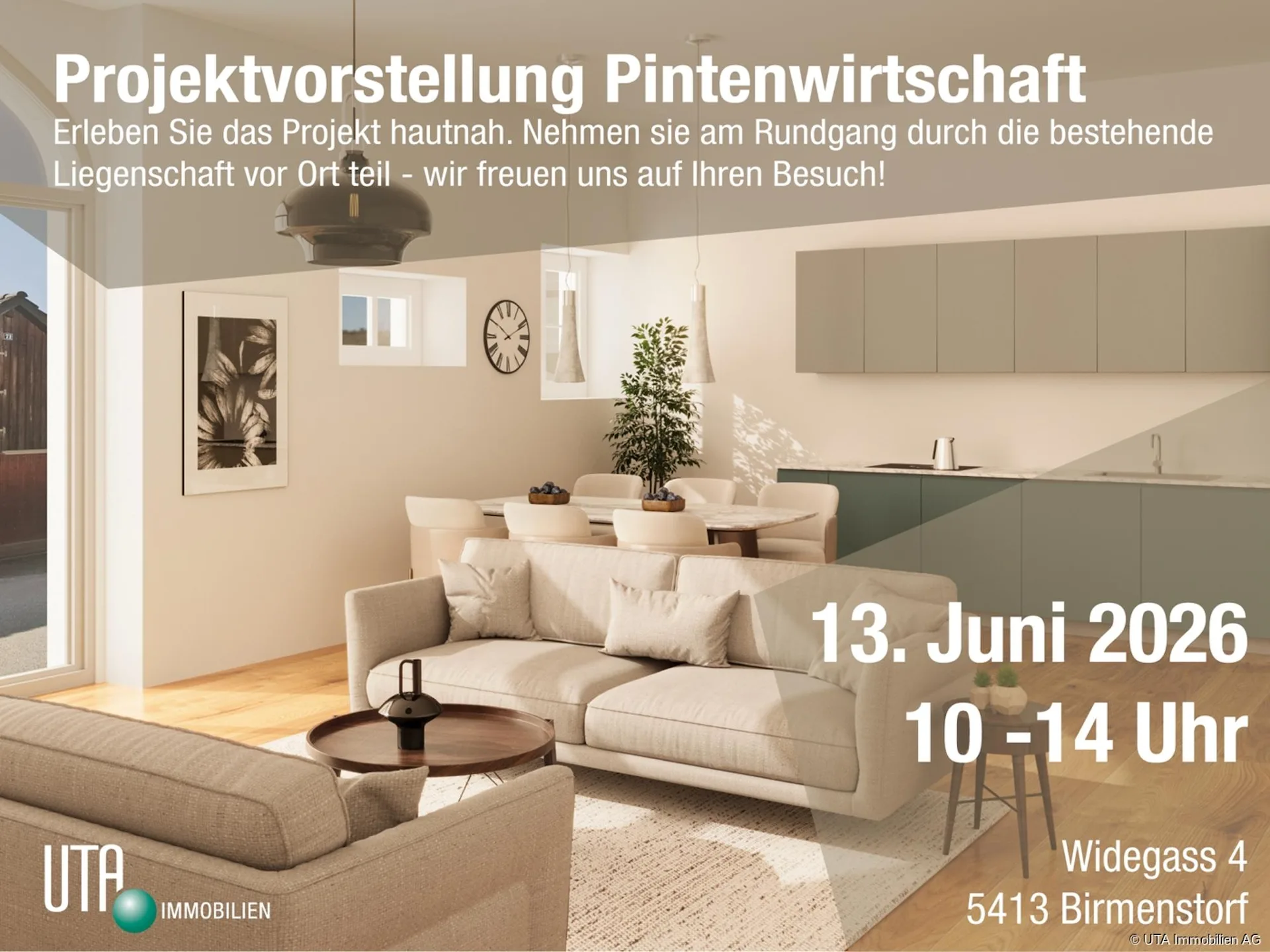 Pintenwirtschaft - Neues 6.5-Zimmer-Reiheneckhaus in geschichtsträchti
