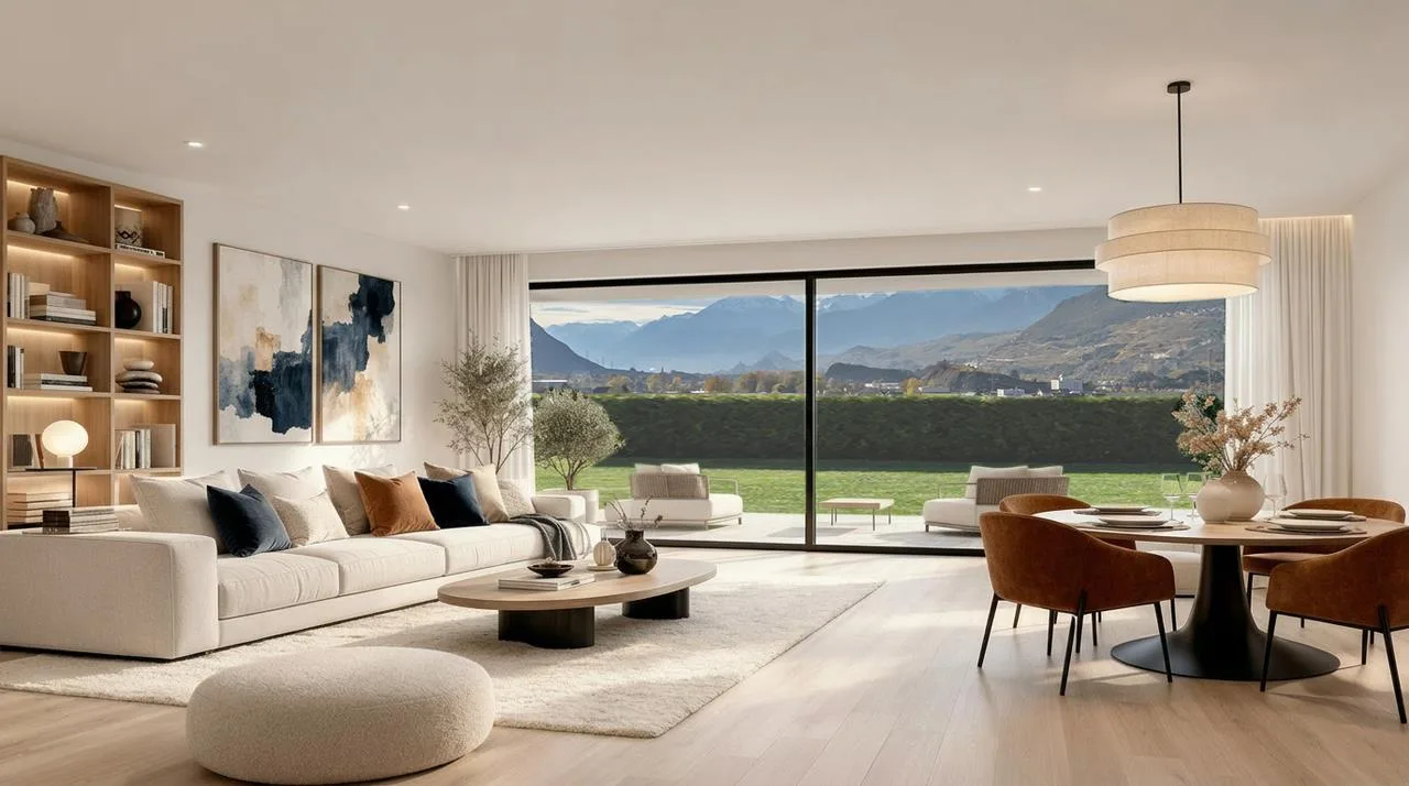 A LOUER VILLA 5.5 PCES A CHIPPIS - SIERRE